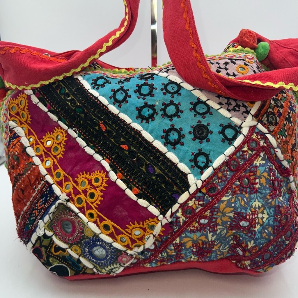 Vintage boho embroidered hobo bag hot