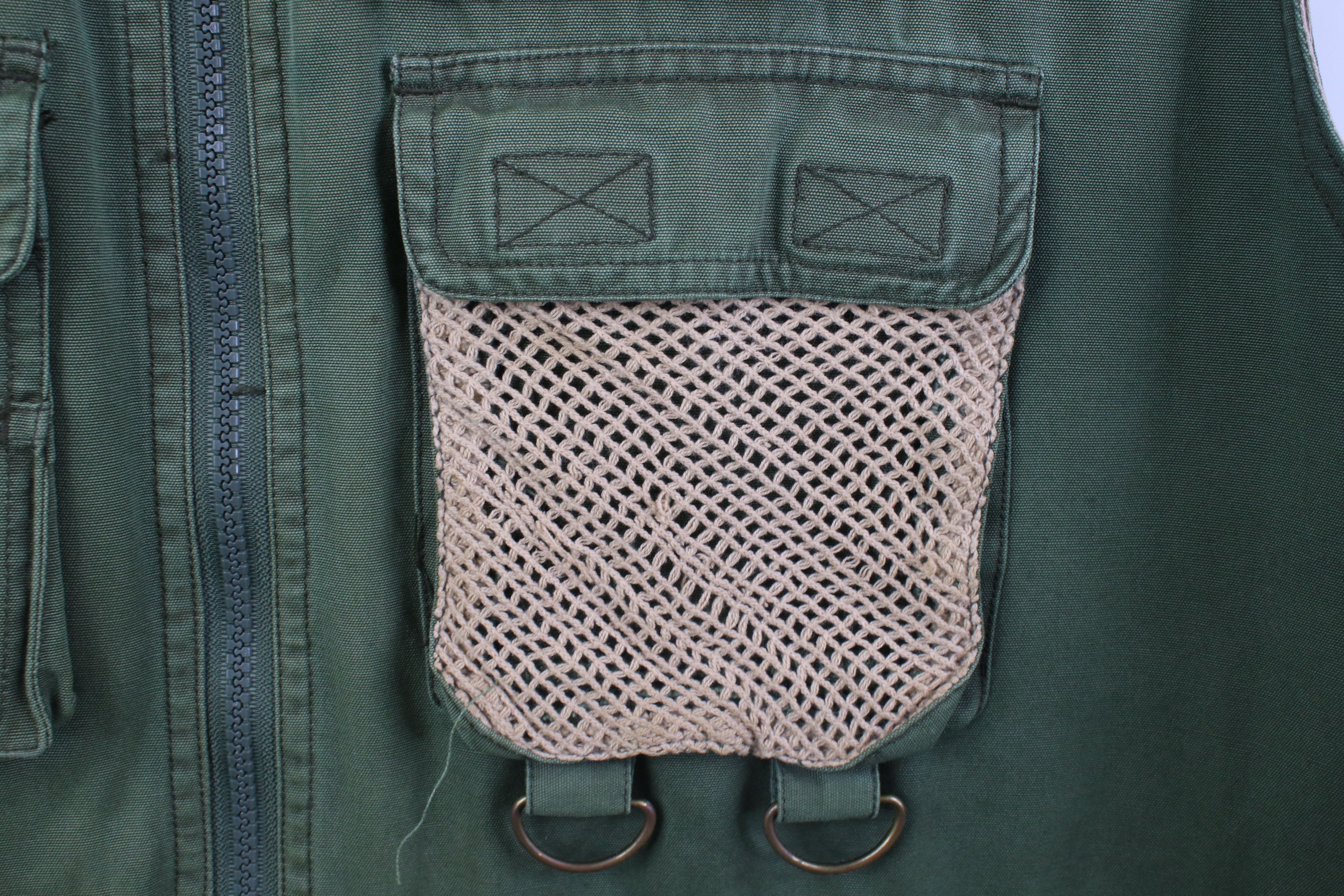 Vintage Vintage 90s Streetwear Hooded Fly Fishing Vest Jacket Size US L / EU 52-54 / 3 - 4 Thumbnail