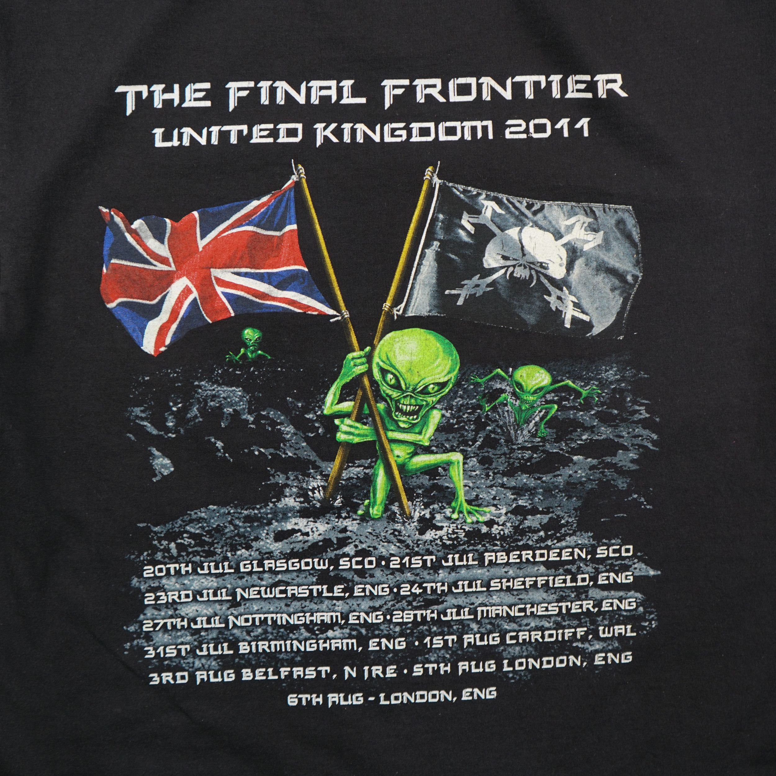 Band Tees × Vintage Vintage 2011 Iron Maiden T-Shirt The Final Frontier Size US M / EU 48-50 / 2 - 6 Thumbnail