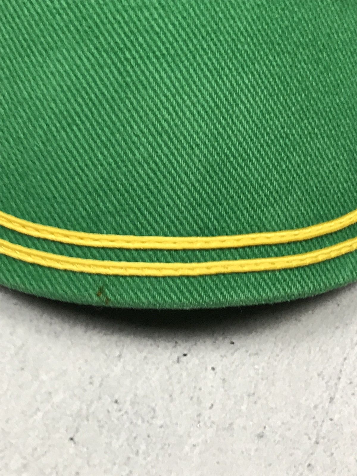 Nike × Vintage Vintage 90s Nike Brasil Brazil Swoosh Soccer Jersey Cap Hat Size ONE SIZE - 5 Thumbnail