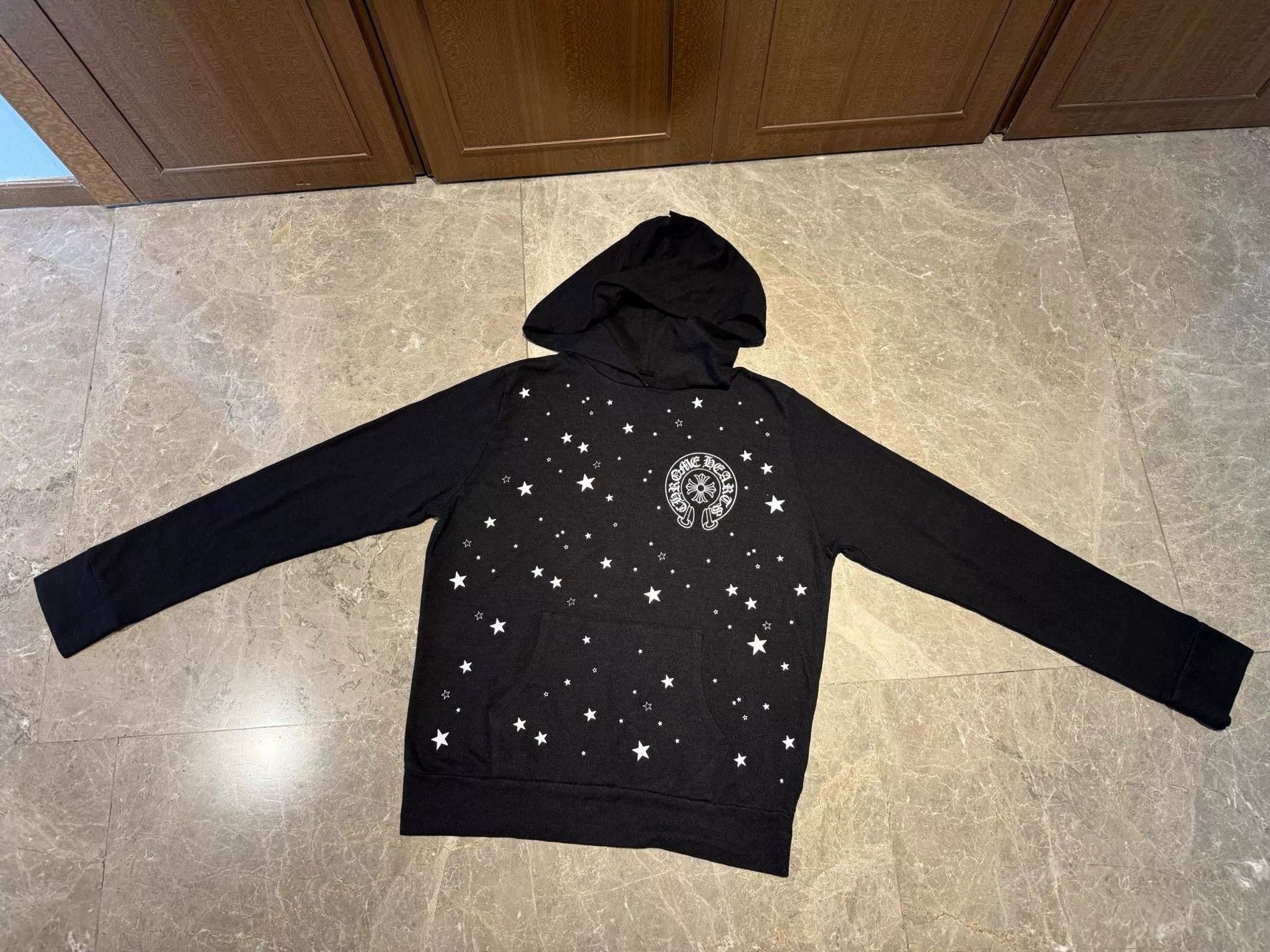 Chrome Hearts Chrome Hearts Black Hoodie M Women Size M / US 6-8 / IT 42-44 - 1 Thumbnail