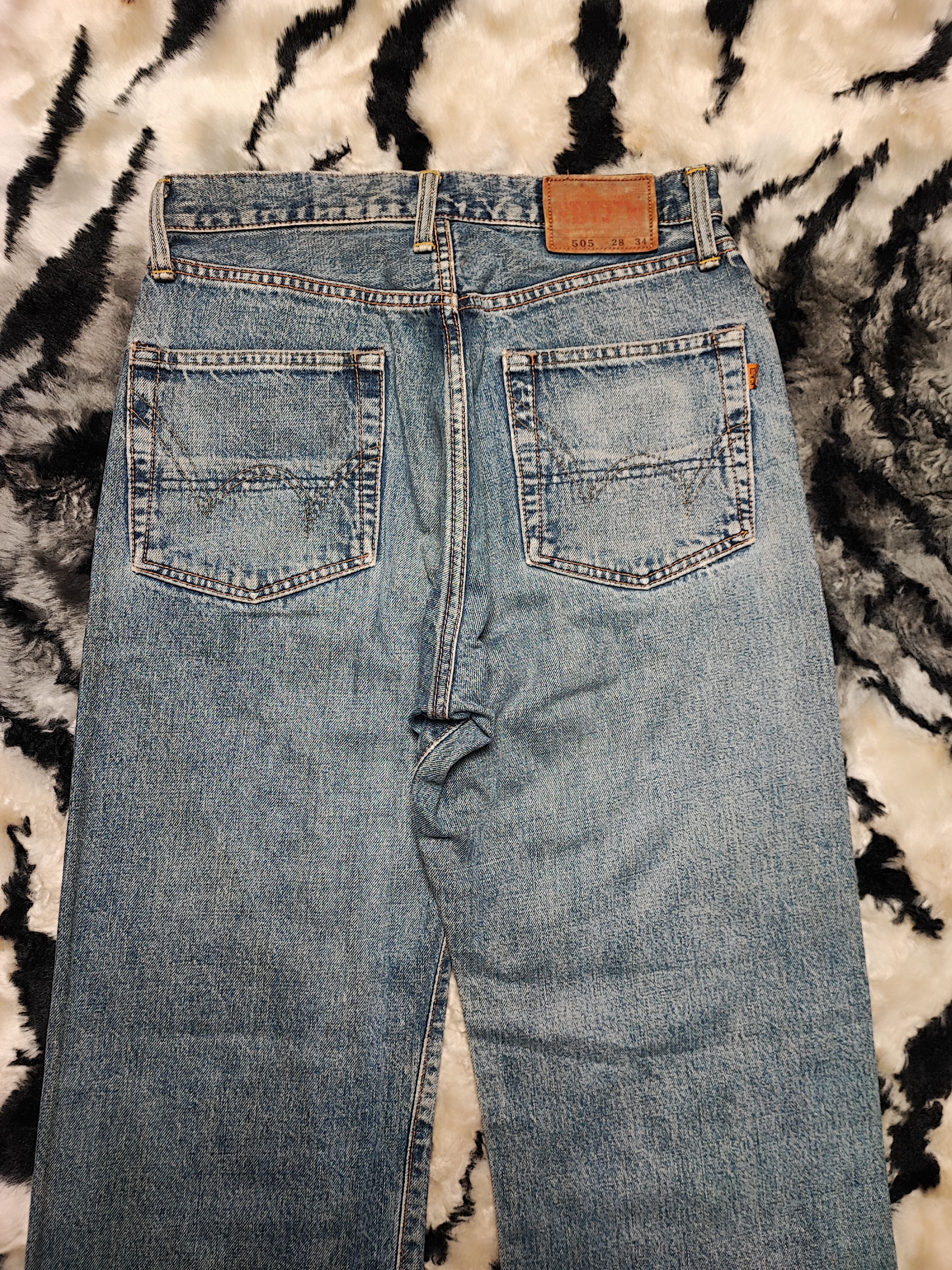 Edwin Edwin 505s Baggy Skate Denim Size US 27 - 11 Thumbnail