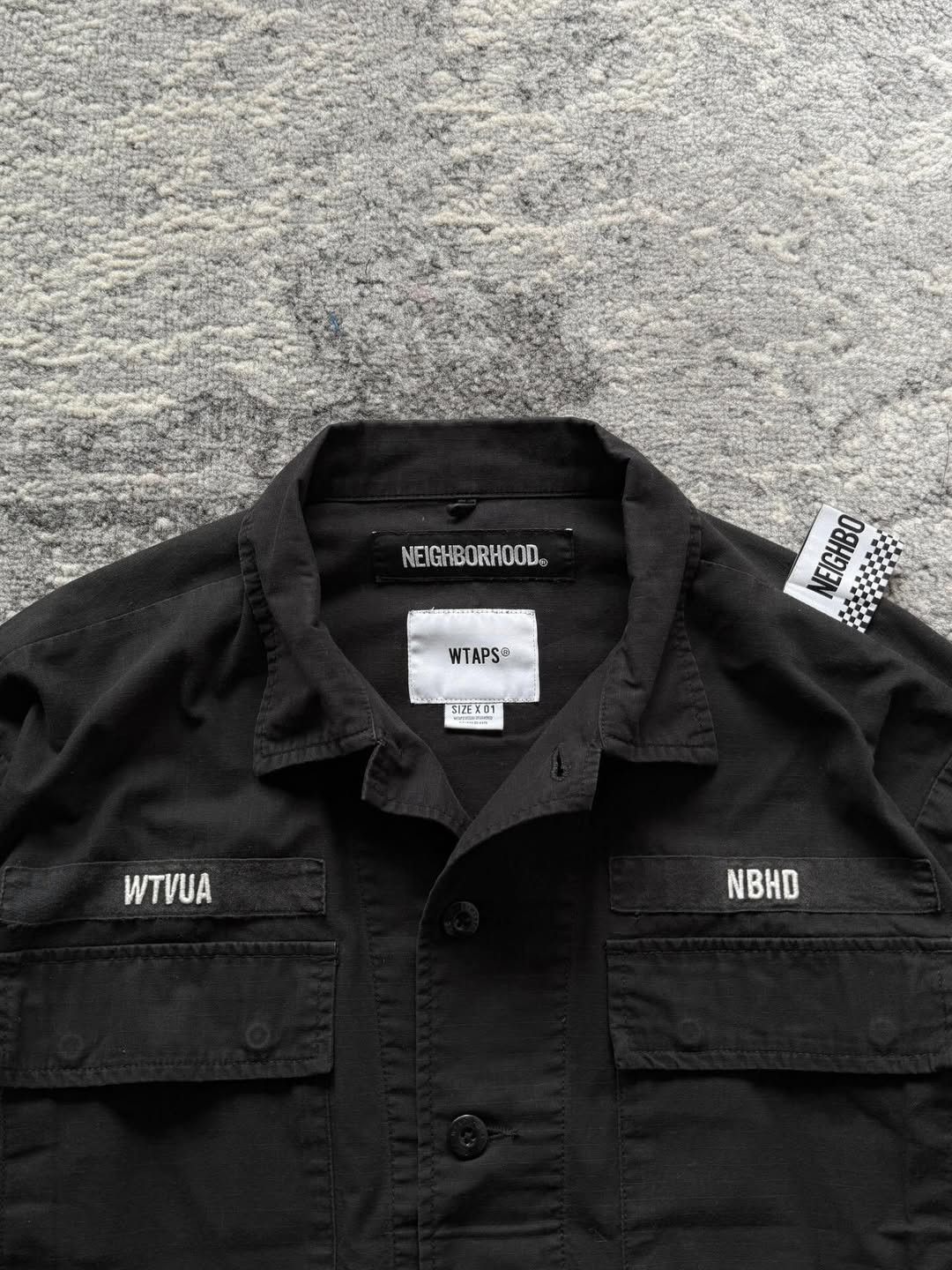 Neighborhood × Wtaps Wtaps x Neighborhood Longsleeve Shirt / Shirt Jacket 19AW Size US S / EU 44-46 / 1 - 3 Thumbnail