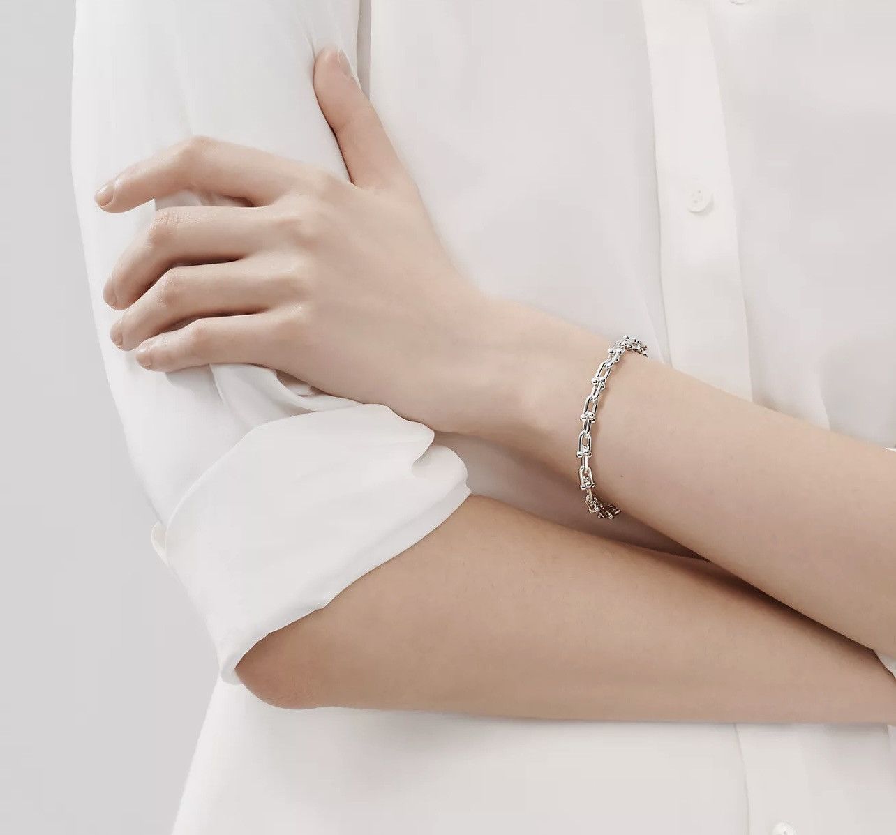 Tiffany & Co. Small Link Silver Bracelet Size ONE SIZE - 7 Thumbnail
