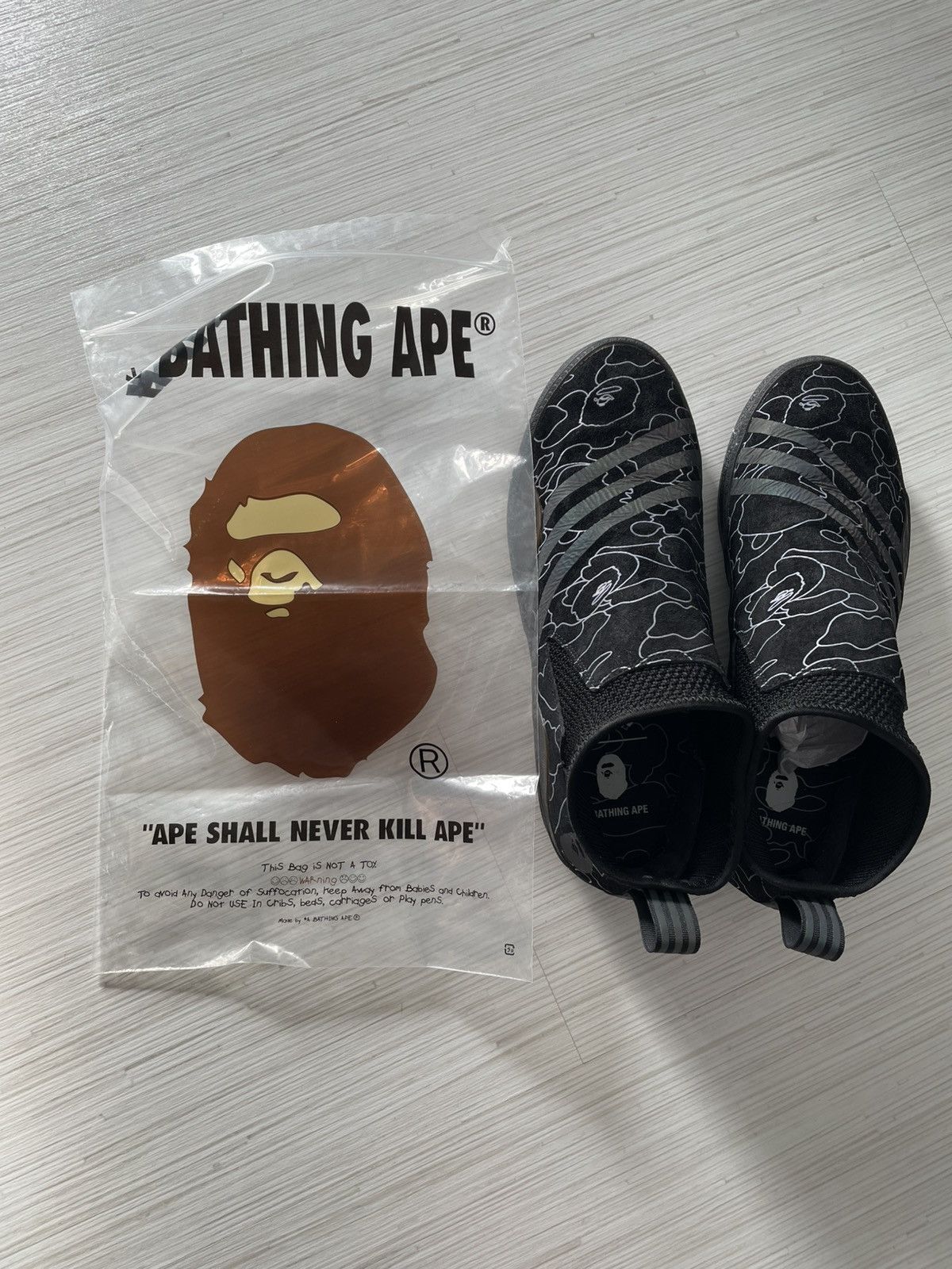 Adidas × Bape Bape x Adidas sneakers Size US 9 / EU 42 - 6 Thumbnail