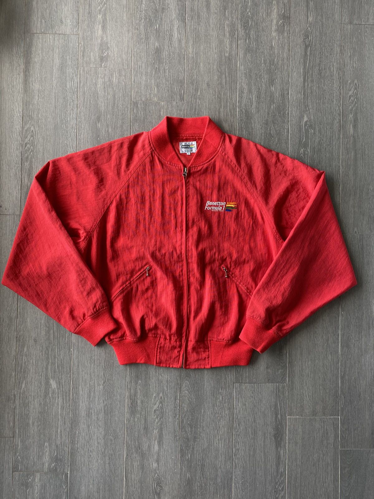 Rare Vintage United Color of Benetton F1 Racing Team Jacket🏎️