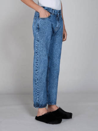 Marni o1srvl11e0724 Denim Trousers in Blue Size US 33 - 3 Thumbnail