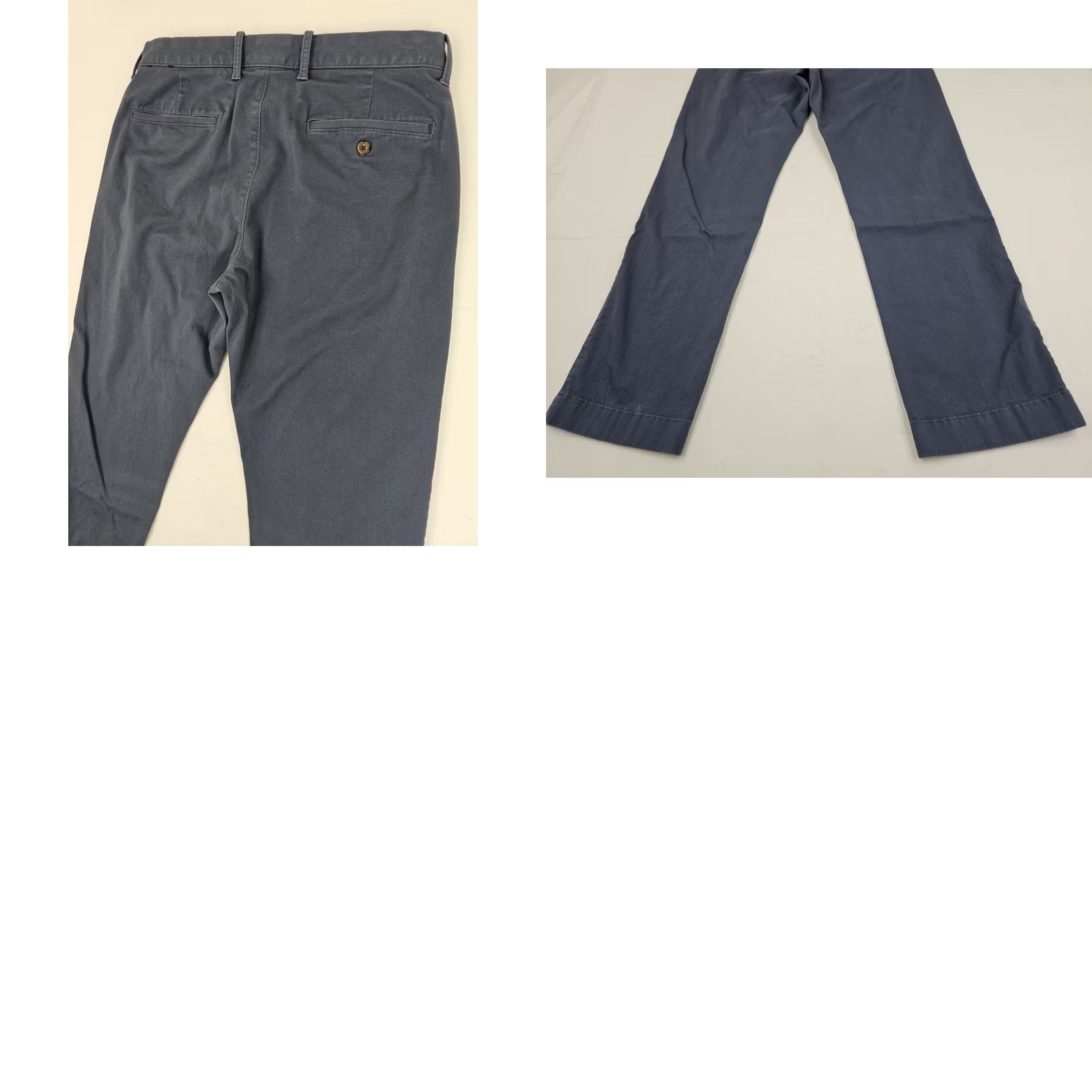 J.Crew J.Crew Flex Pants Men 31x30 Fits 31x28 Steel Blue Chino Straight Stretch Twill Size US 31 - 9 Thumbnail