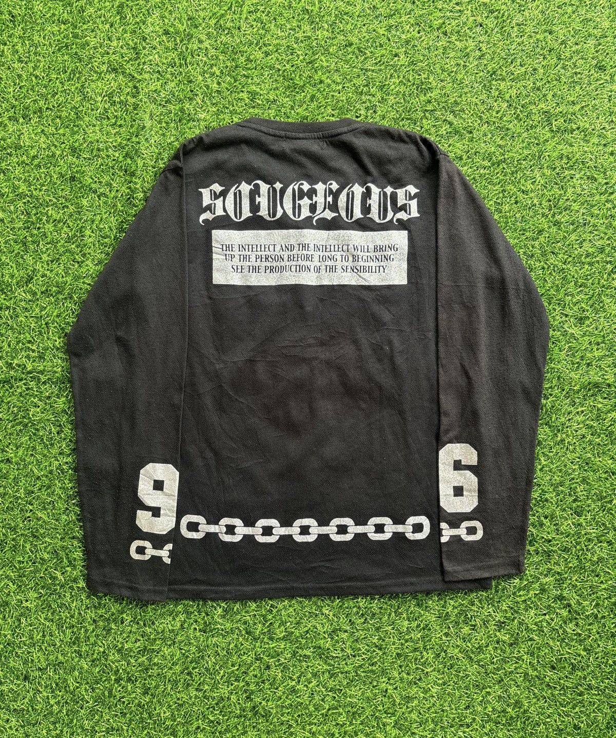 If Six Was Nine Y2k Suges 96 Ifsixwasnine Punk Style Longsleeve Size US M / EU 48-50 / 2 - 2 Thumbnail