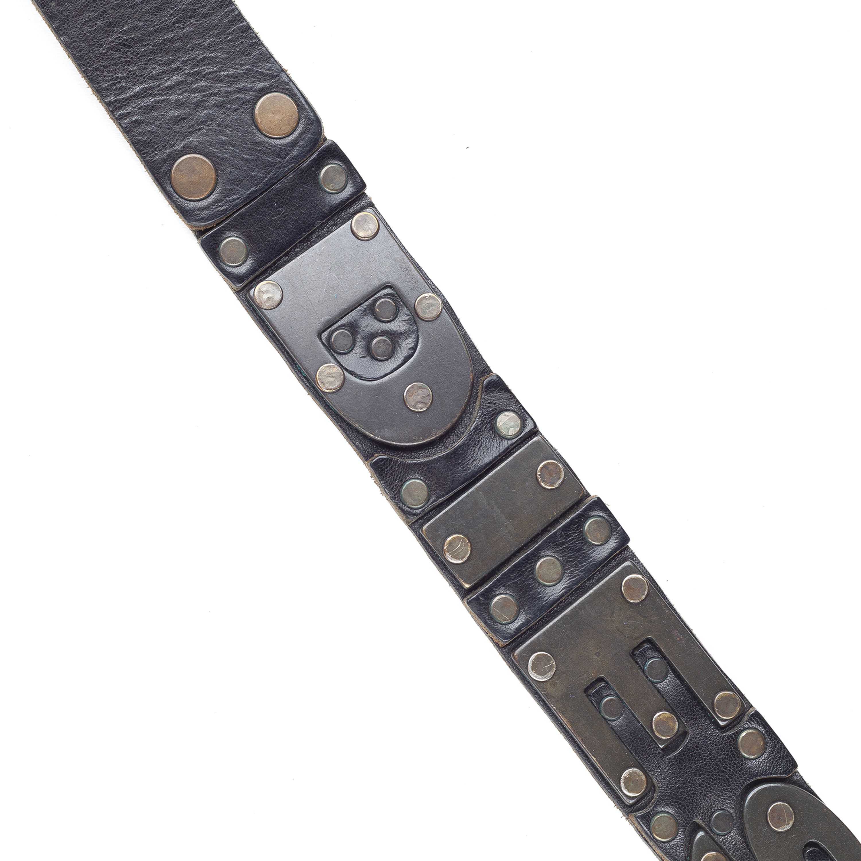 Diesel Diesel Vintage Leather Belt (95 CM) Size ONE SIZE - 3 Thumbnail