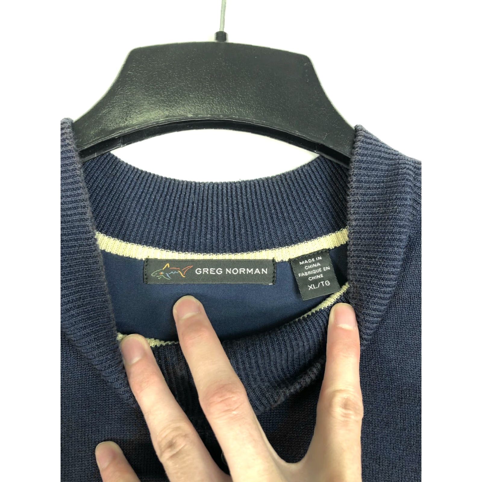 Vintage VINTAGE Greg Norman Vest Mens XL Pullover GRAND GENEVA Golf Sleeveless Blue Size US XL / EU 56 / 4 - 4 Thumbnail