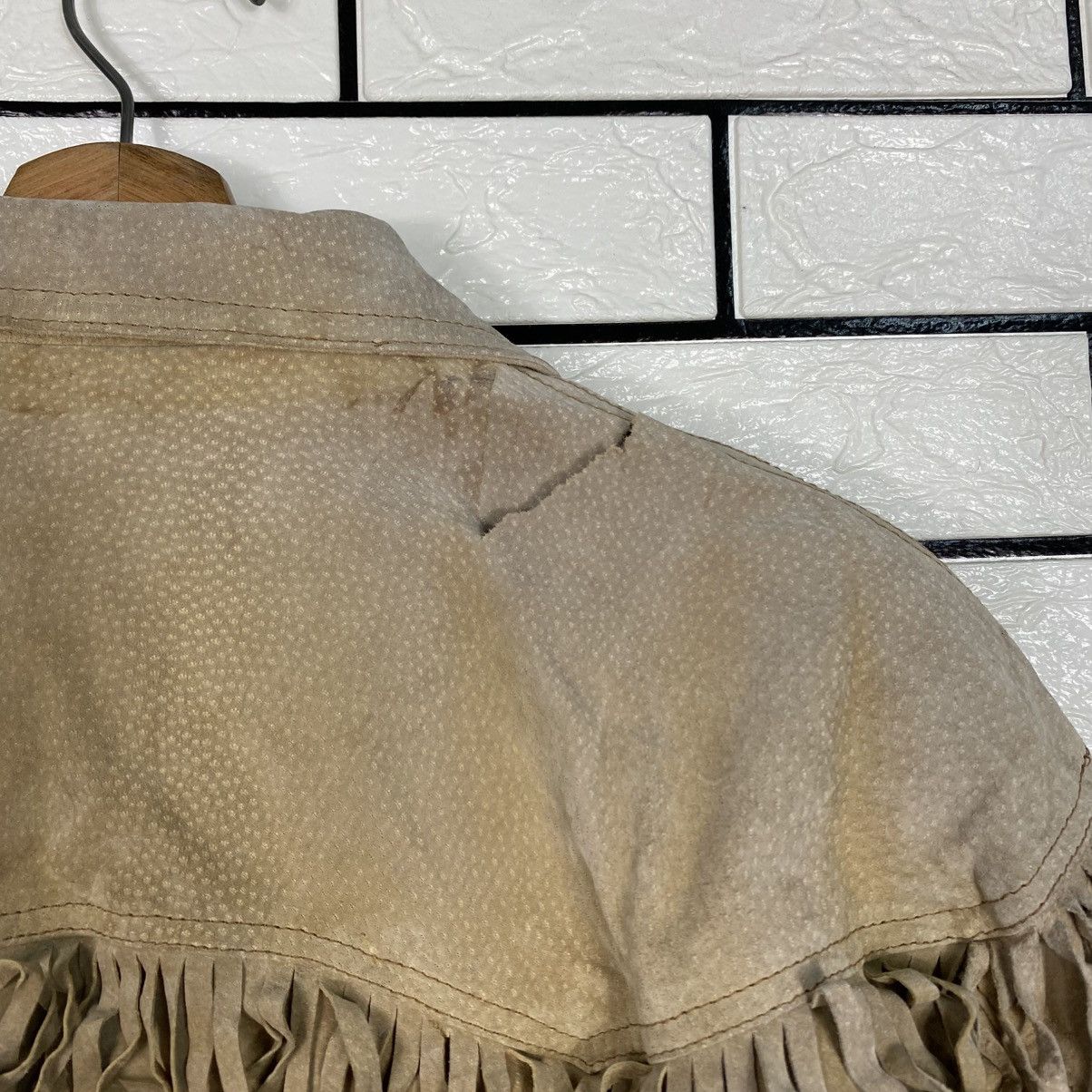 Japanese Brand 📌Vintage Genuine Leather Jacket Creation Cube Issey Miyake Size US M / EU 48-50 / 2 - 12 Thumbnail