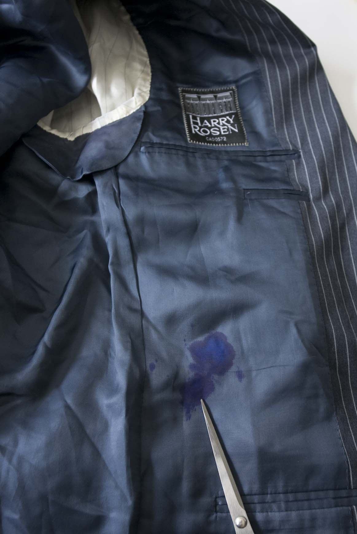 Canali Canali Jacket Wool Made in Italy Size 48R/38US Blue Stripe Size 38R - 3 Thumbnail