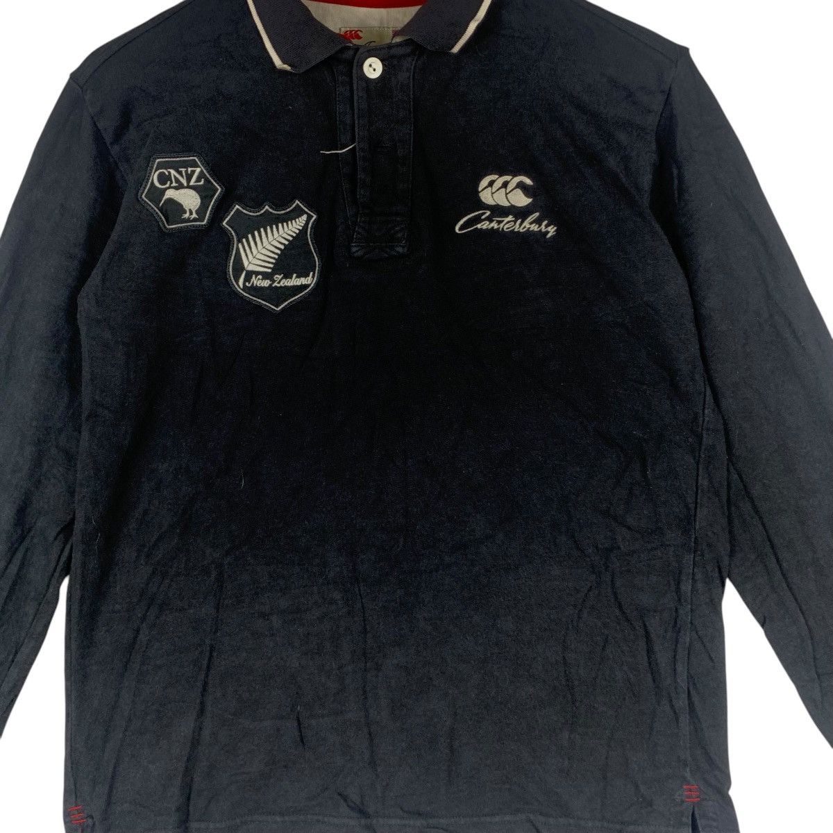 Vintage CANTERBURY AOTEAROA COLLECTION Rugby Tee Shirt Top Polo Size US M / EU 48-50 / 2 - 3 Thumbnail