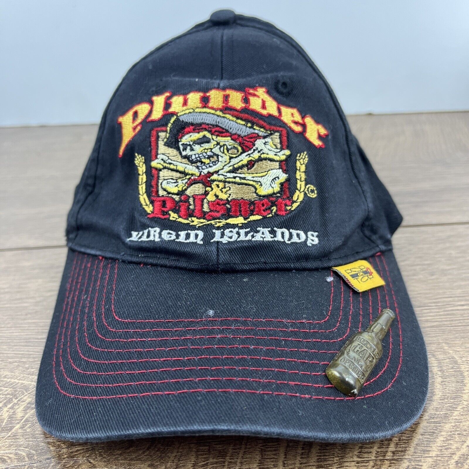 Other Plunder Pislner Hat Virgin Islands Hat Adjustable Adult Size Size ONE SIZE - 3 Thumbnail