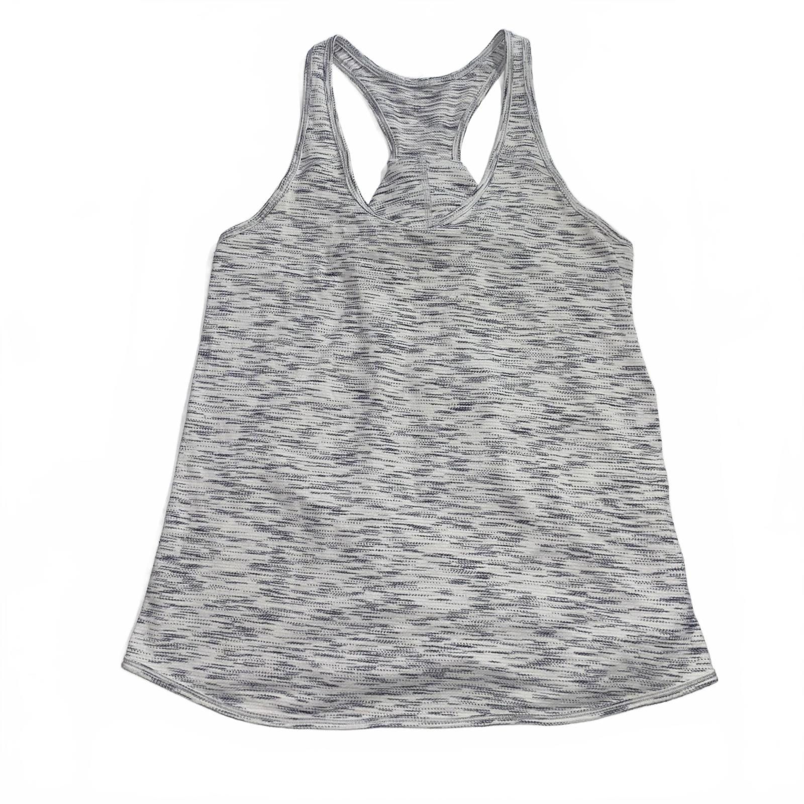 Lululemon Lululemon Gray Twist Back Racerback Tank Top Size M-L Size M / US 6-8 / IT 42-44 - 2 Thumbnail