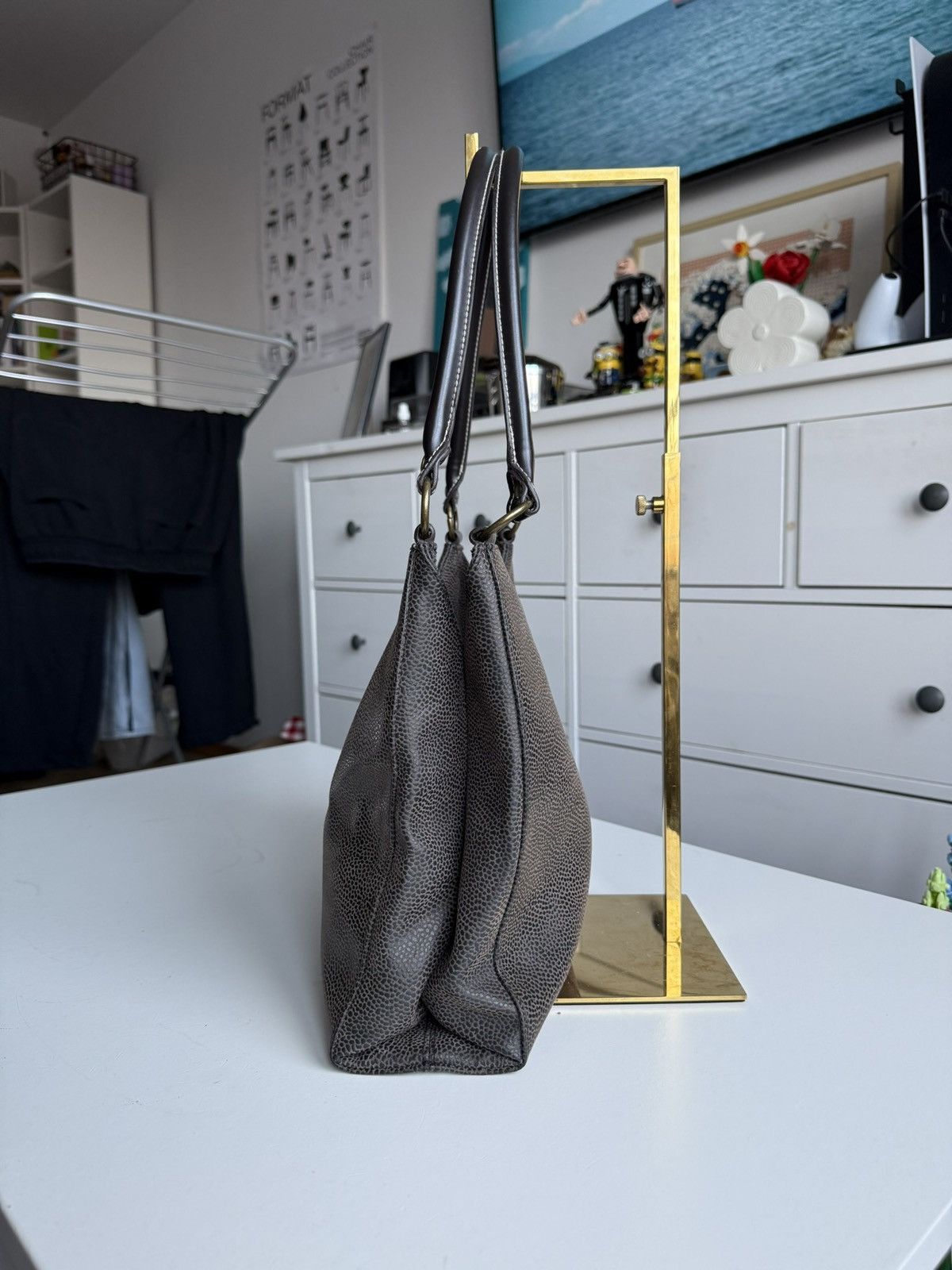 Japanese Brand VIntage y2k leather shoulder hand bag avantgarde opium retro Size ONE SIZE - 4 Thumbnail
