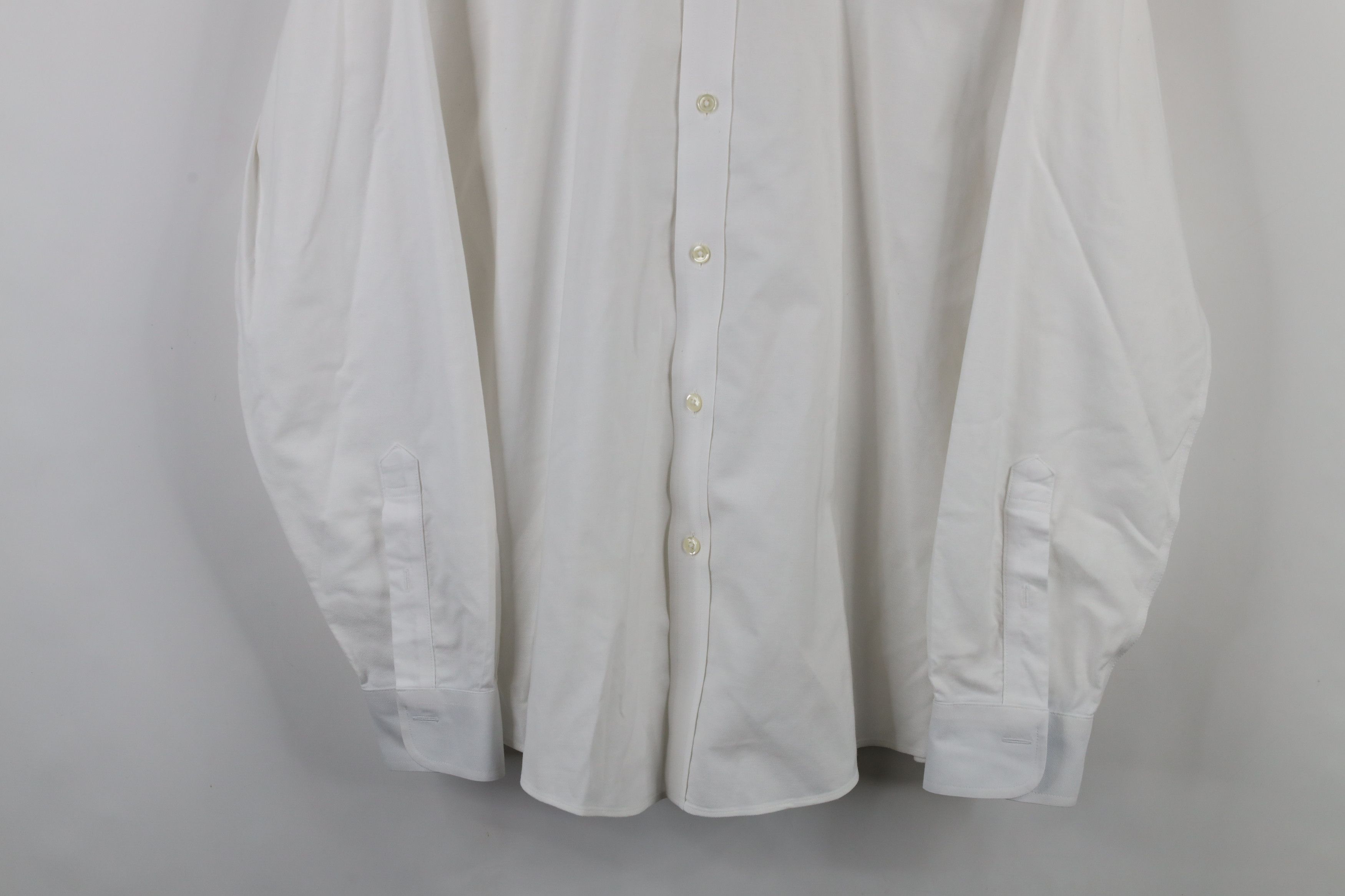 Brooks Brothers × Vintage Vintage Brooks Brothers Non Iron Stretch Button Down Shirt Size US L / EU 52-54 / 3 - 3 Thumbnail