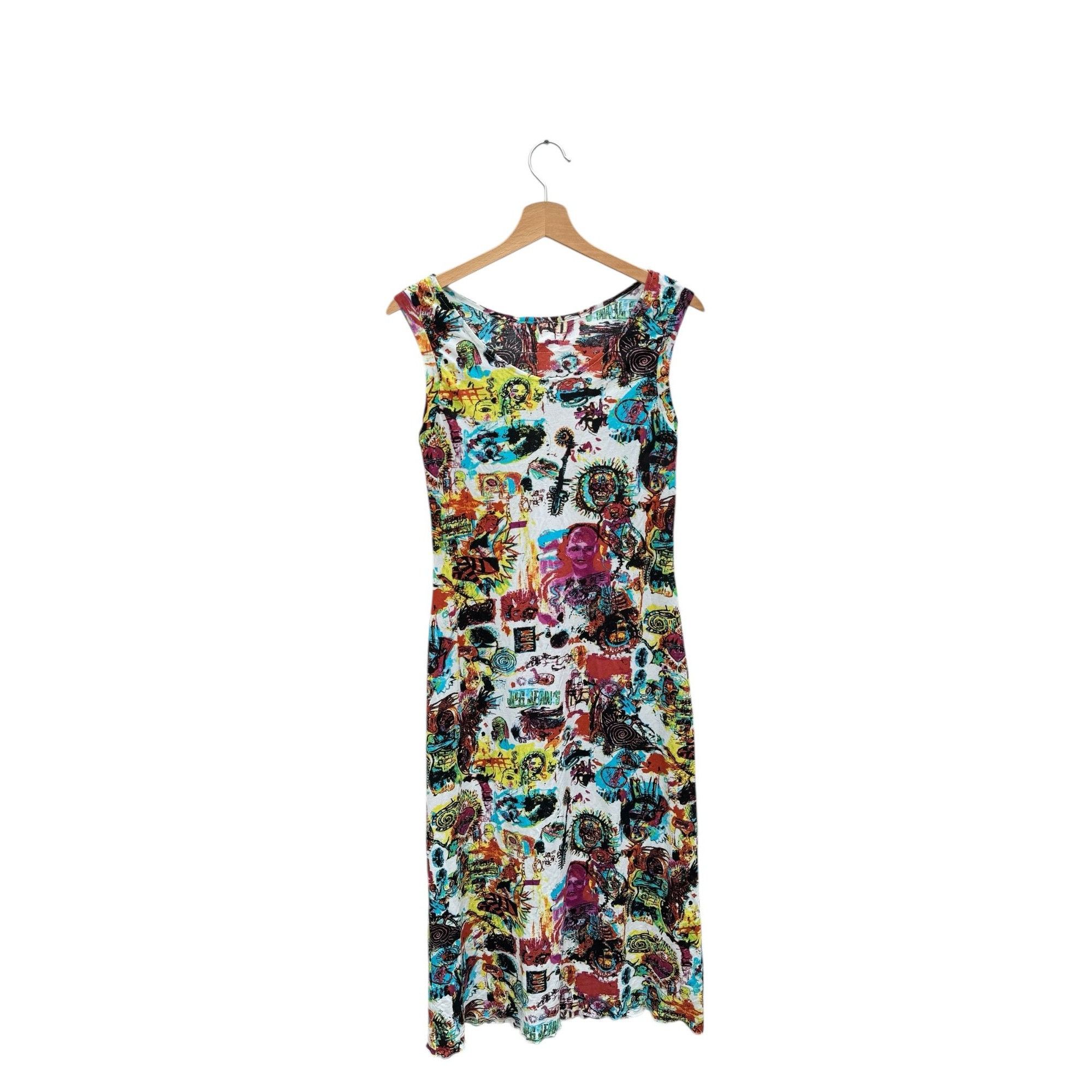 Jean Paul Gaultier 1990s Long Mesh Dress – Basquiat-Style Size M / US 6-8 / IT 42-44 - 1 Thumbnail