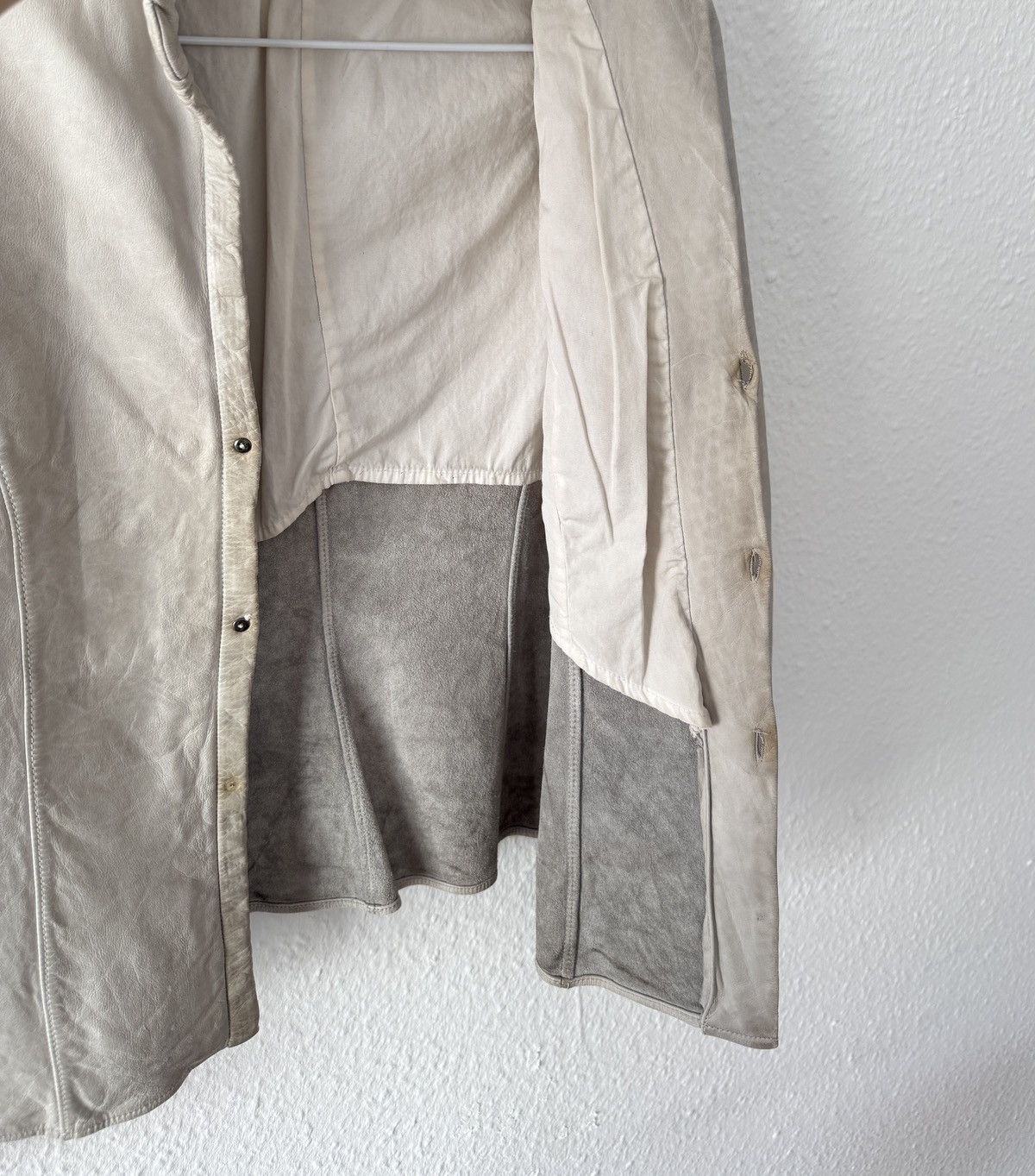Carpe Diem Carpe Diem Washable Cowhide Leather Shirt Jacket - FW02 Size US S / EU 44-46 / 1 - 11 Thumbnail