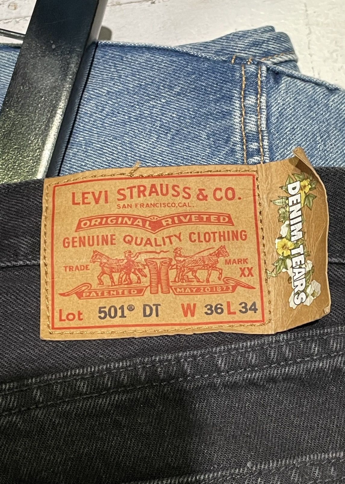 DENIM TEARS Levi's x Denim Tears The Cotton Wreath Jean Size US 36 / EU 52 - 3 Thumbnail