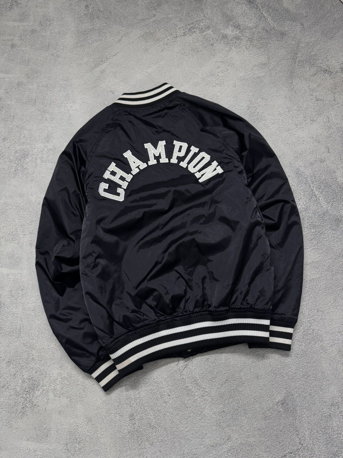 Champion Vintage Y2k Champion Bomber Jacket 00’s Size US XS / EU 42 / 0 - 11 Thumbnail