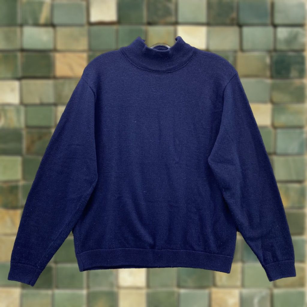 Pendleton Vintage Pendleton 100% Virgin Wool Sweater Womens Medium Blue Knit Corpcore Cozy Size M / US 6-8 / IT 42-44 - 1 Thumbnail