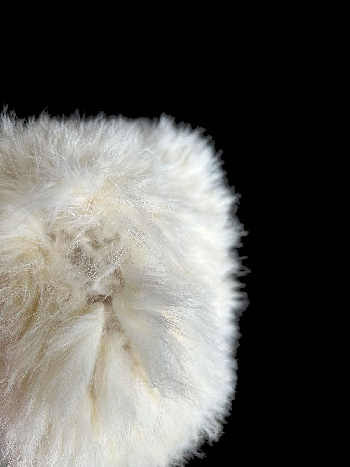 Japanese Brand × Kapital × Vintage Japanese Punk Bondage Style Mohair fur Fake Hair Beanie Hat Size ONE SIZE - 5 Thumbnail