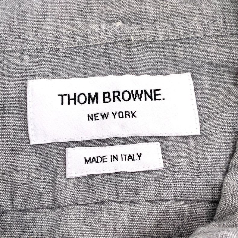 Thom Browne Thom Browne size4 Turn down single-breasted long-sleeved sh Size US XL / EU 56 / 4 - 6 Thumbnail