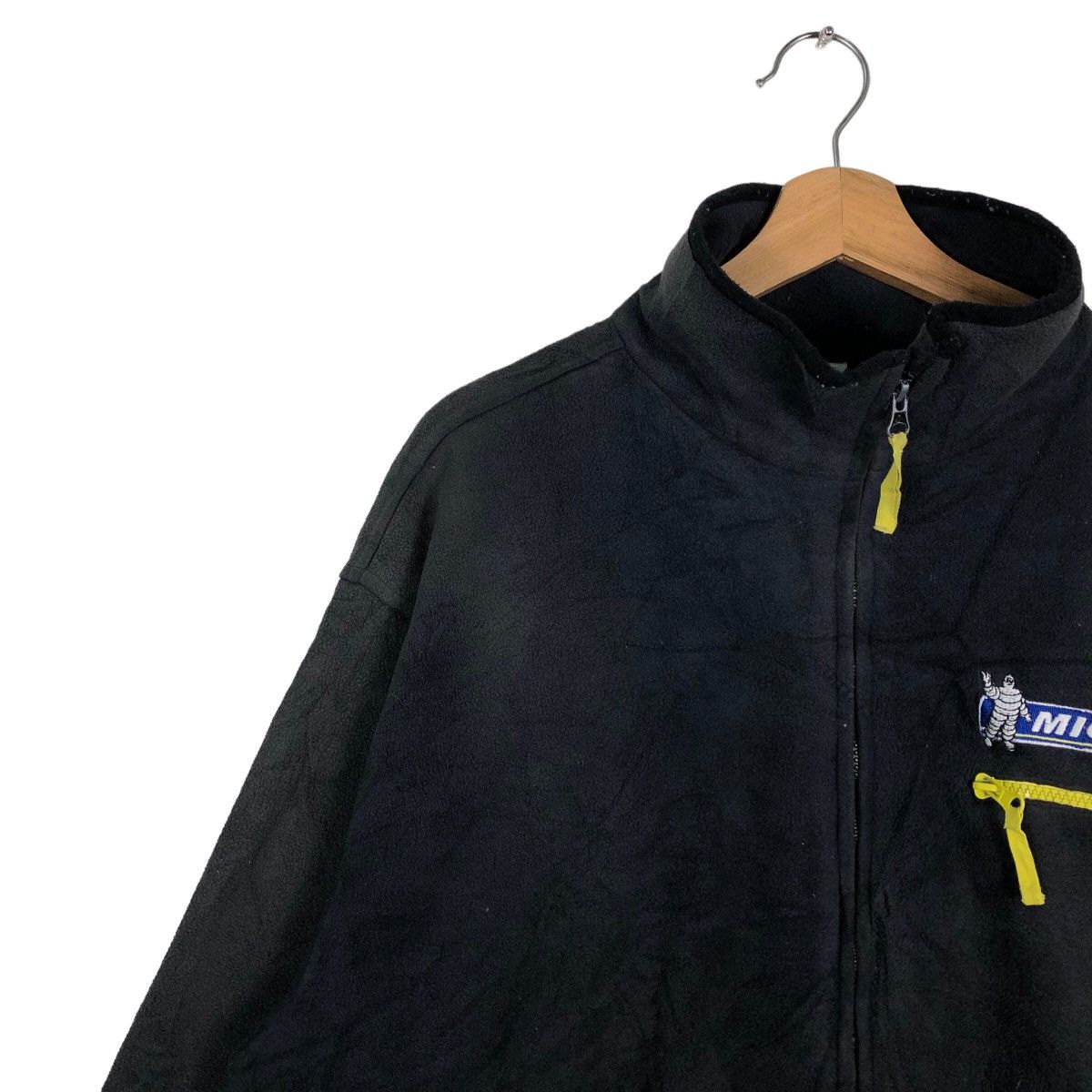 Japanese Brand 🔥Vintage Fleece Jacket Michelin Tyre Racing Big Logo Size US M / EU 48-50 / 2 - 7 Thumbnail
