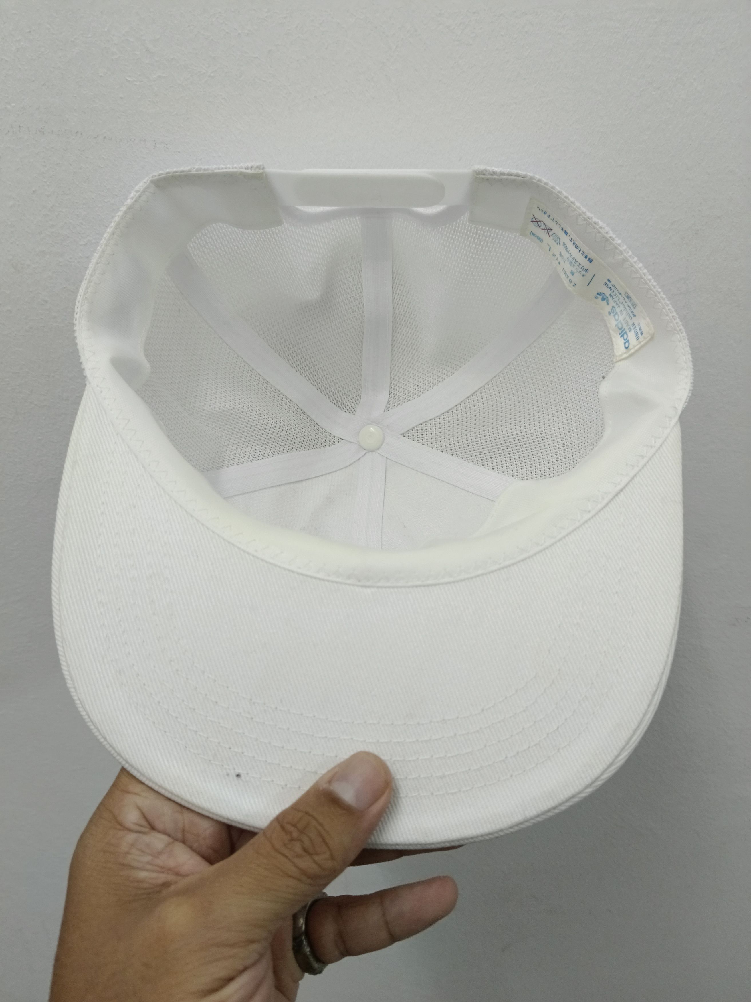 Adidas Vintage Adidas Trefoil Big Logo Cap 90s (L-59cm) Size ONE SIZE - 5 Thumbnail