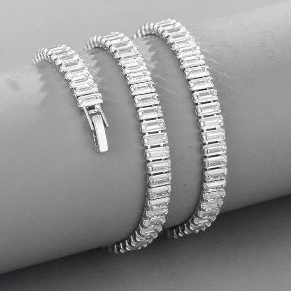 Other Unisex Zircon Fashionable Necklace Size ONE SIZE - 3 Thumbnail