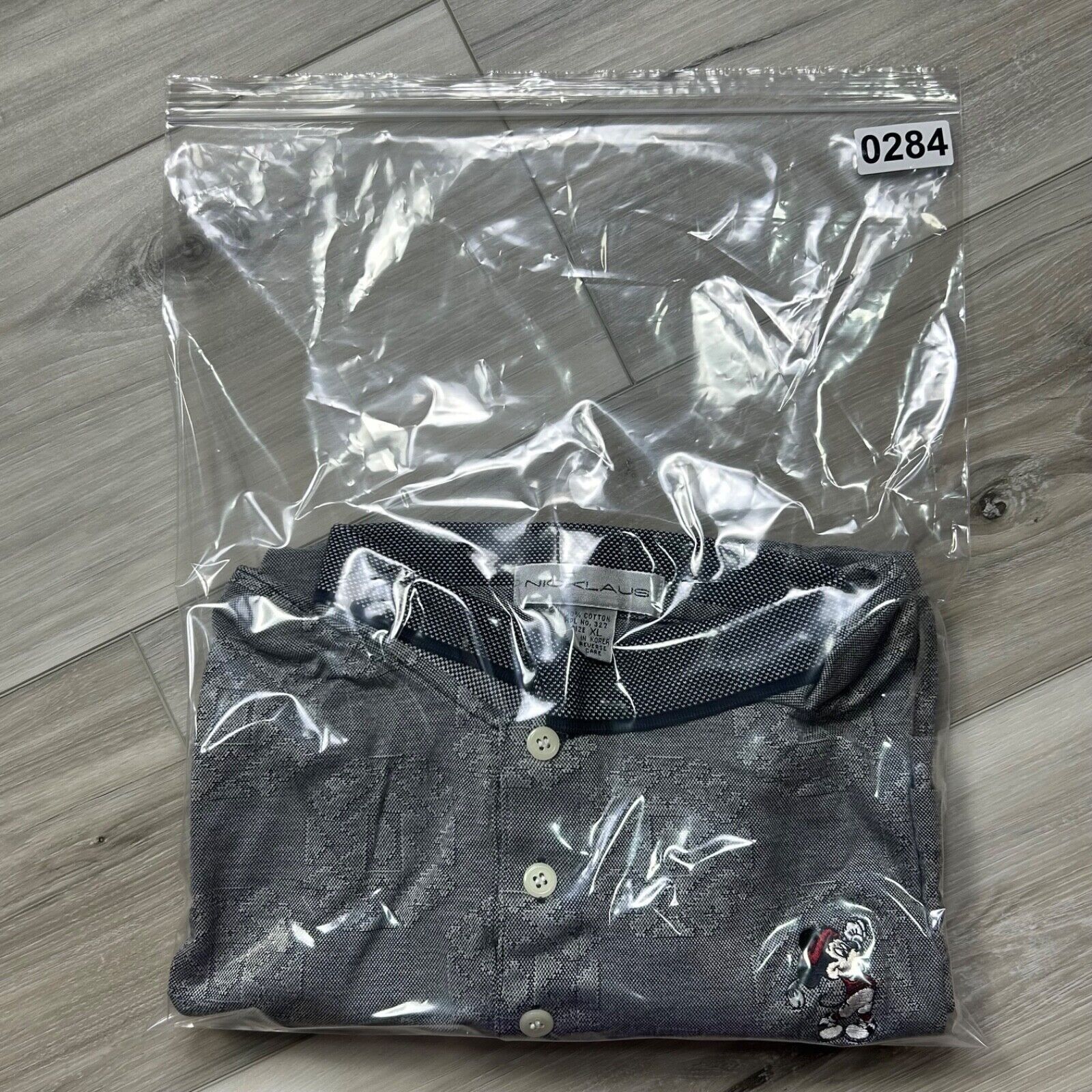 Disney Walt Disney Mickey Mouse Golf Polo Shirt Gray Men's XL90s Size US XL / EU 56 / 4 - 10 Thumbnail