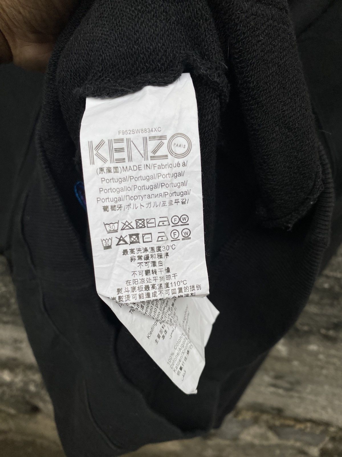 Kenzo Hoodie Luxury Kenzo Paris Embroidered Size US M / EU 48-50 / 2 - 5 Thumbnail