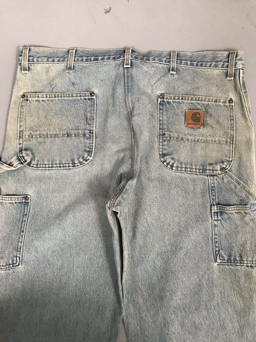 Carhartt × Vintage Vintage Carhartt Double Knee B73 DST Denim Size US 42 / EU 58 - 11 Thumbnail