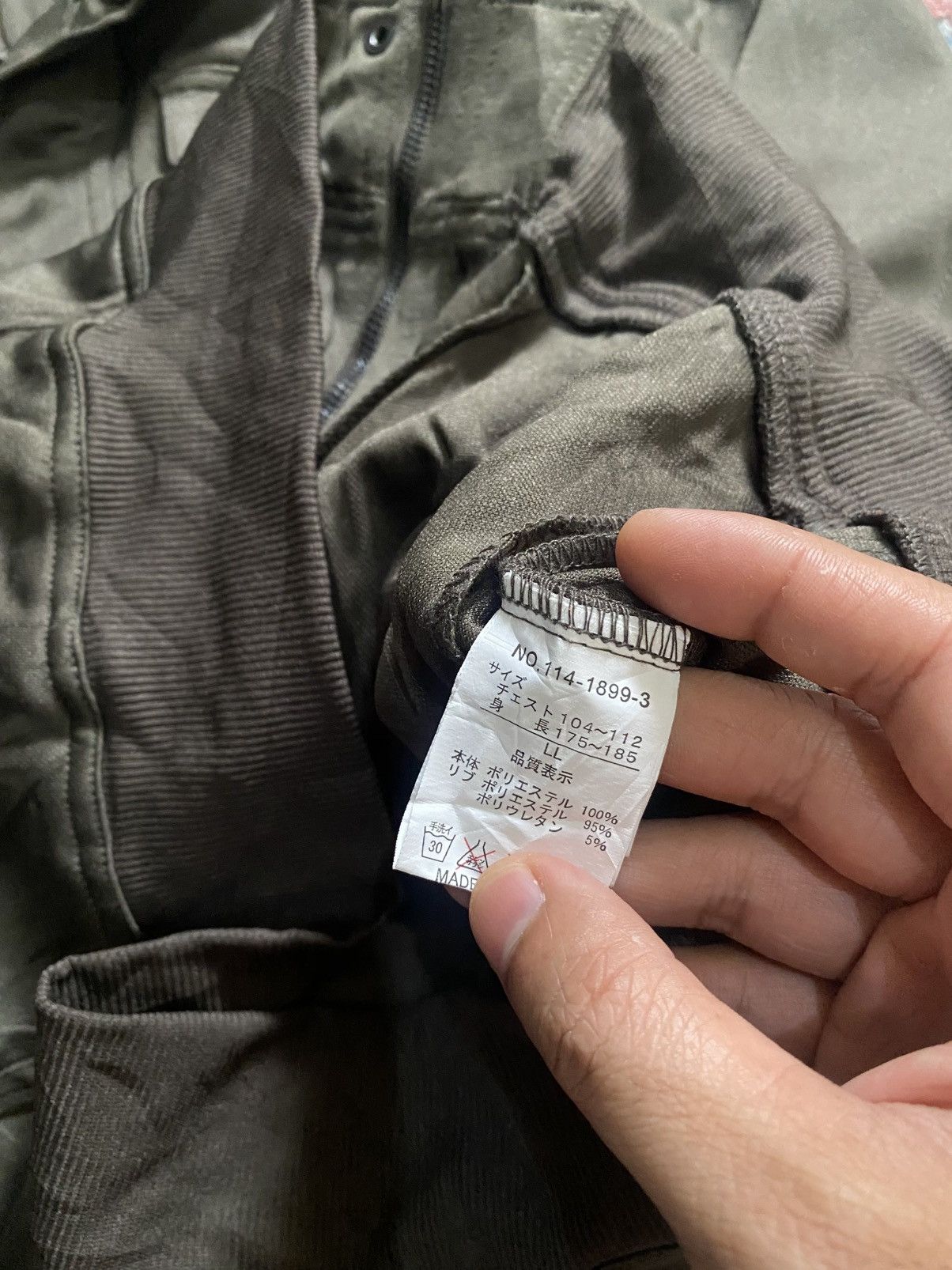 In The Attic In the Attic Rockers Garment Multi Pocket Jacket Size US L / EU 52-54 / 3 - 6 Thumbnail