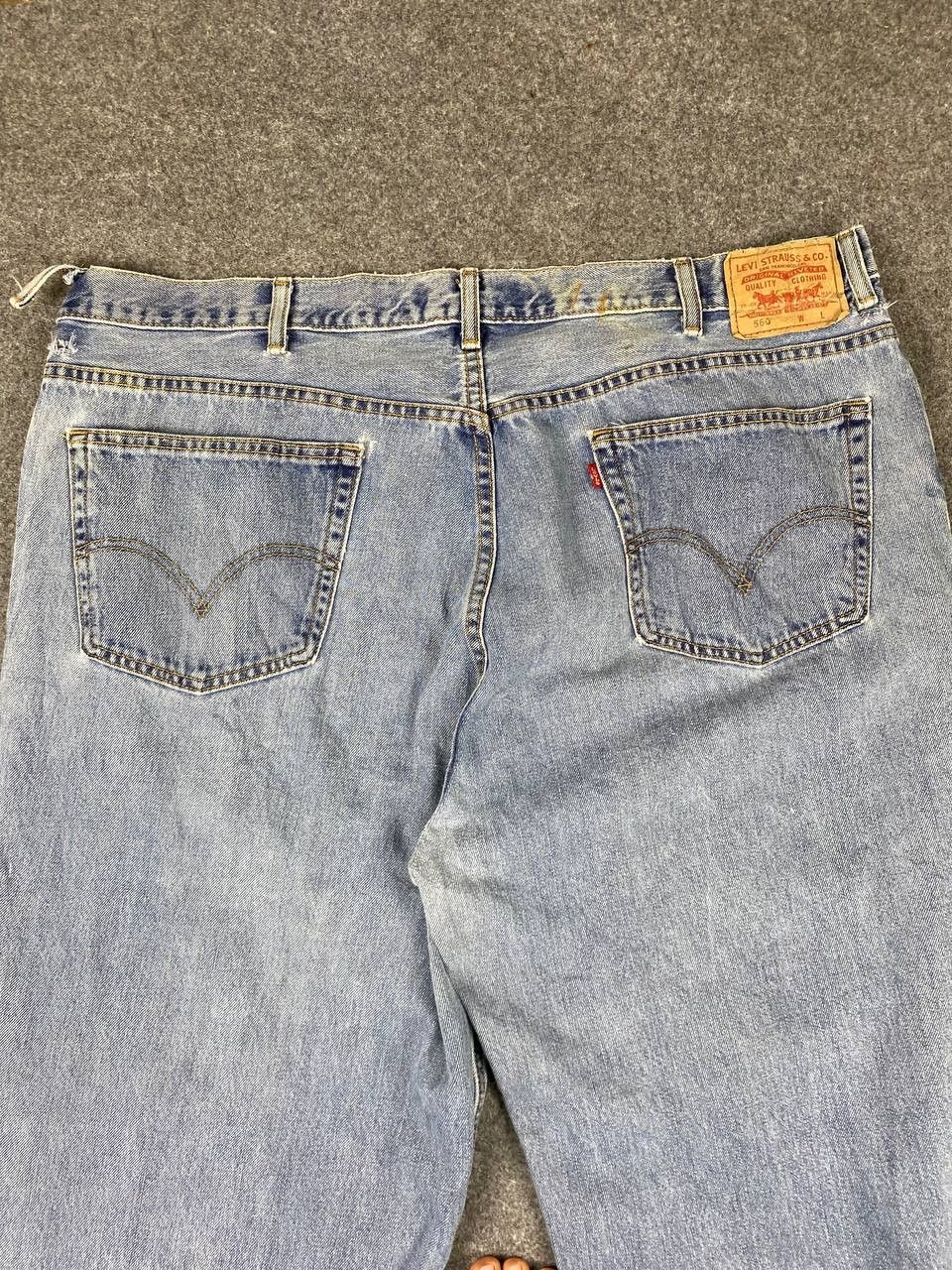 Levi's vintage levis 560 comfort fit paint splattered distressed Size US 44 / EU 60 - 3 Thumbnail