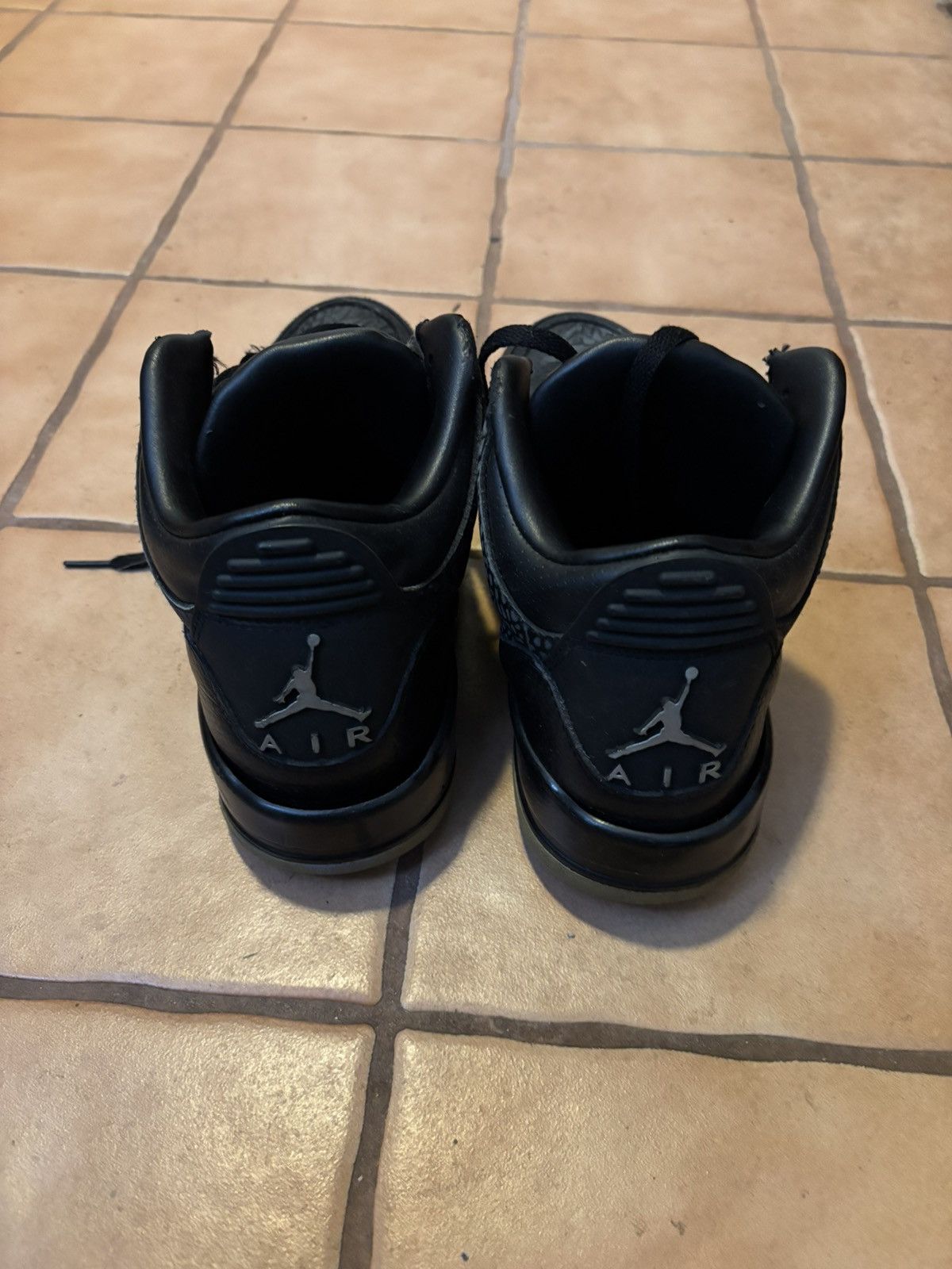 Jordan Brand Air Jordan 3 Retro Black Flip 2011 Size US 9 / EU 42 - 4 Thumbnail