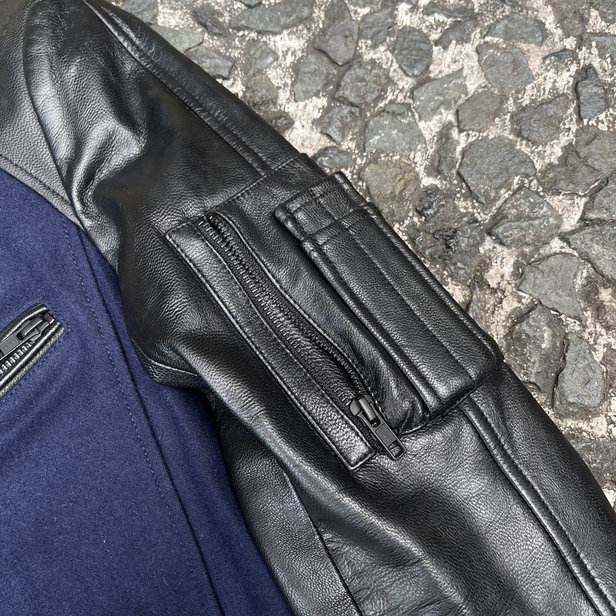 Murder License Murder License Wool & Goat Leather Hybrid Jacket Size US S / EU 44-46 / 1 - 5 Thumbnail