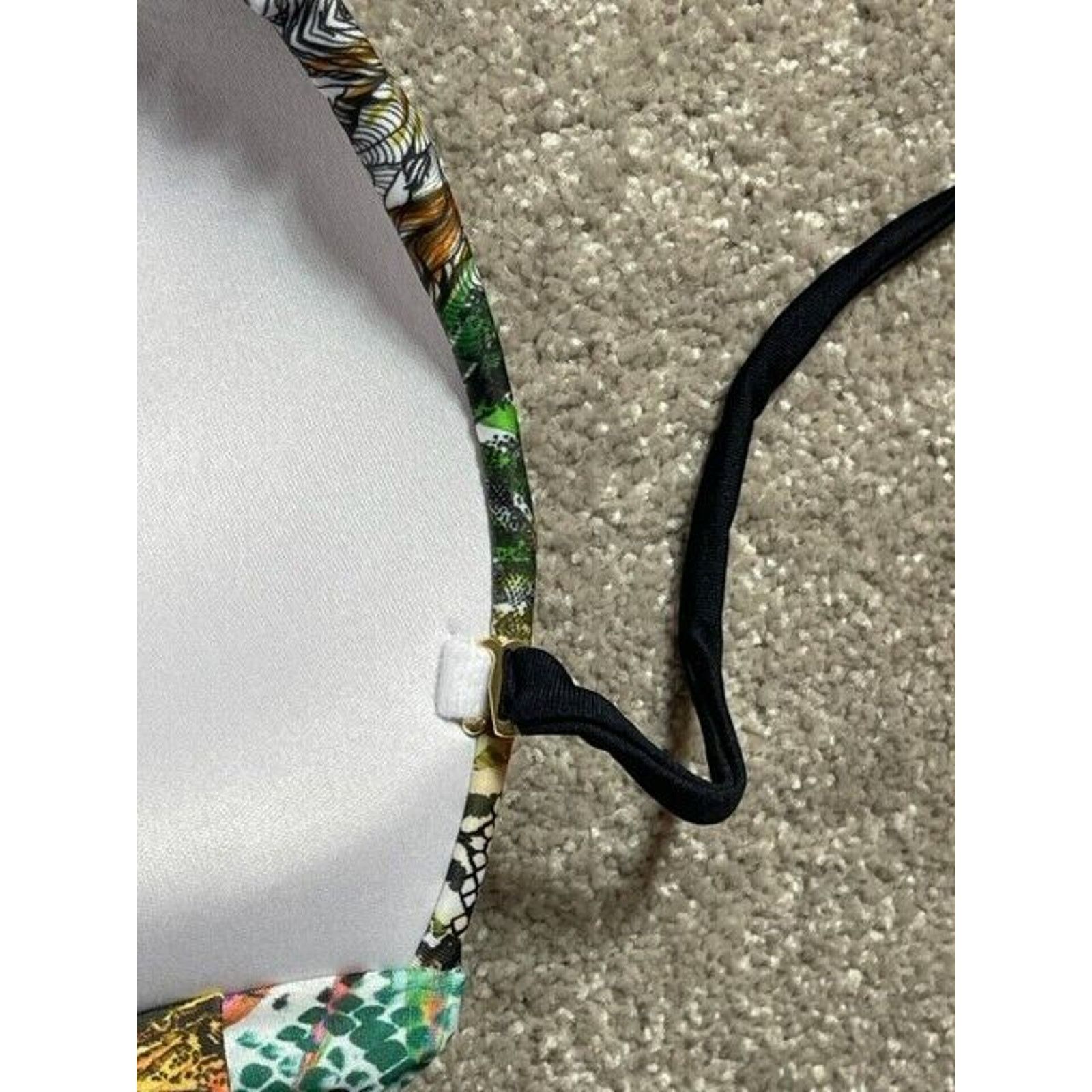 Other Mapale Bandeau Swim Top Womens M Botanic Jungle Twist Green Size M / US 6-8 / IT 42-44 - 8 Thumbnail