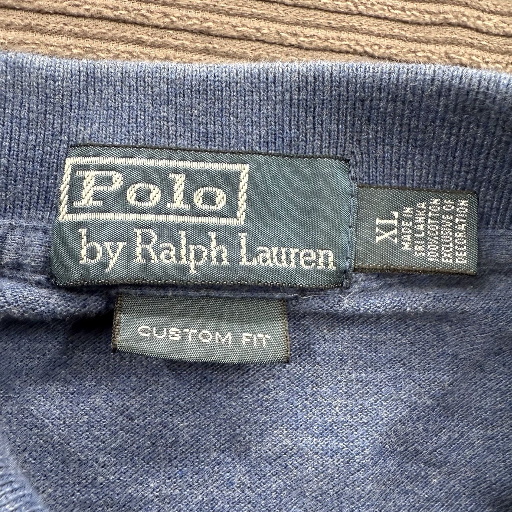 Ralph Lauren Polo Ralph Lauren Polo Shirt Men XL Blue Cotton Preppy Casual Golf Tennis Shirt Polo Size US XL / EU 56 / 4 - 3 Thumbnail
