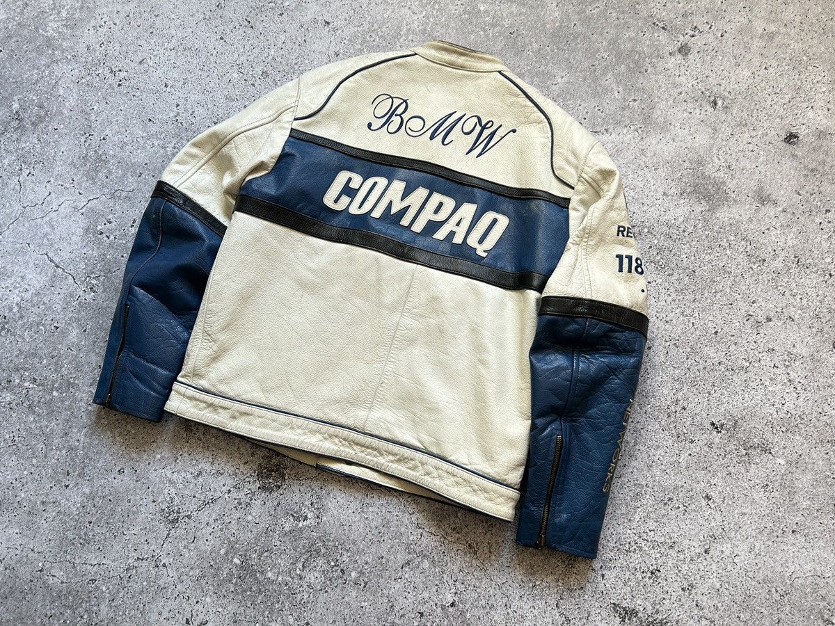 BMW × NASCAR BMW Compaq leather jacket 90s Size US M / EU 48-50 / 2 - 12 Thumbnail