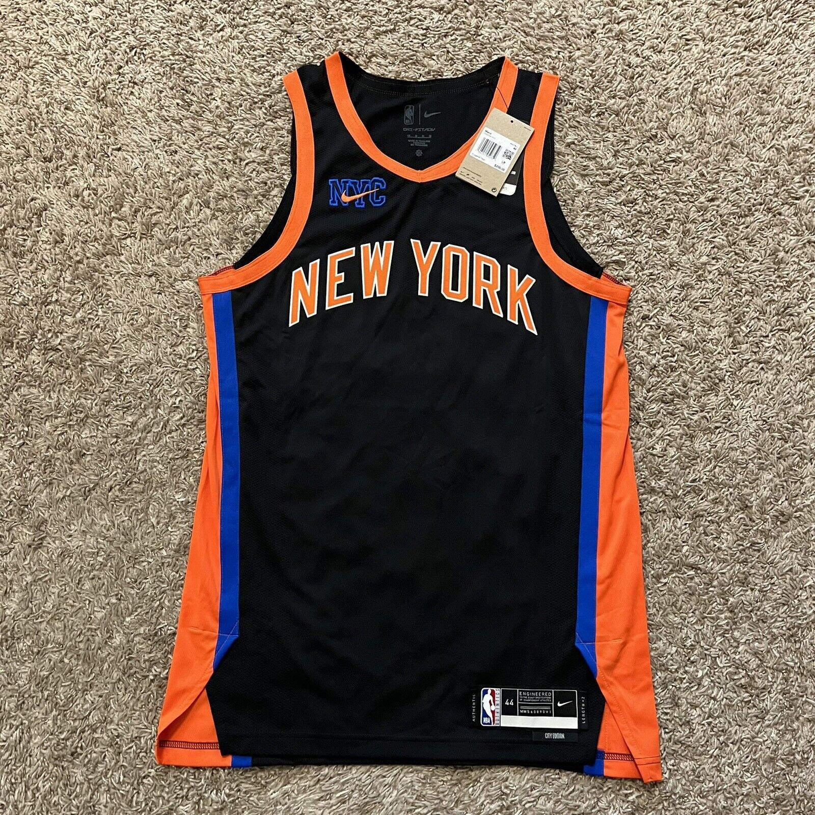 Knicks baseball jersey best sale