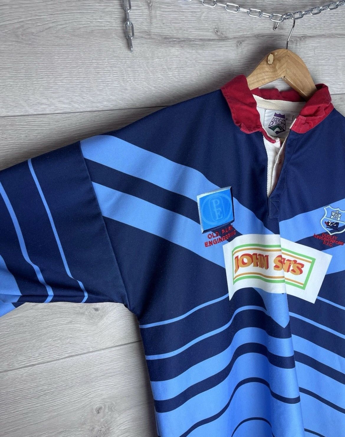 Sports Specialties Vintage rugby jersey Badger Dudley Kingswinford R.F.C Mexico Size US XL / EU 56 / 4 - 6 Thumbnail