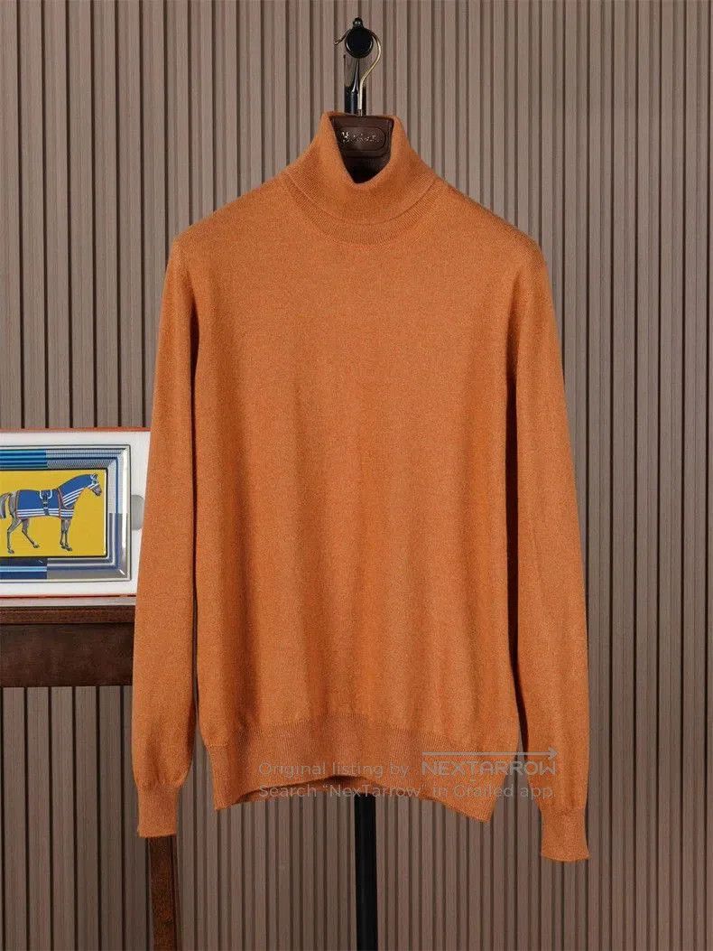 Loro Piana Loro Piana Men's Turtleneck Cashmere Sweater. Size US M / EU 48-50 / 2 - 1 Thumbnail