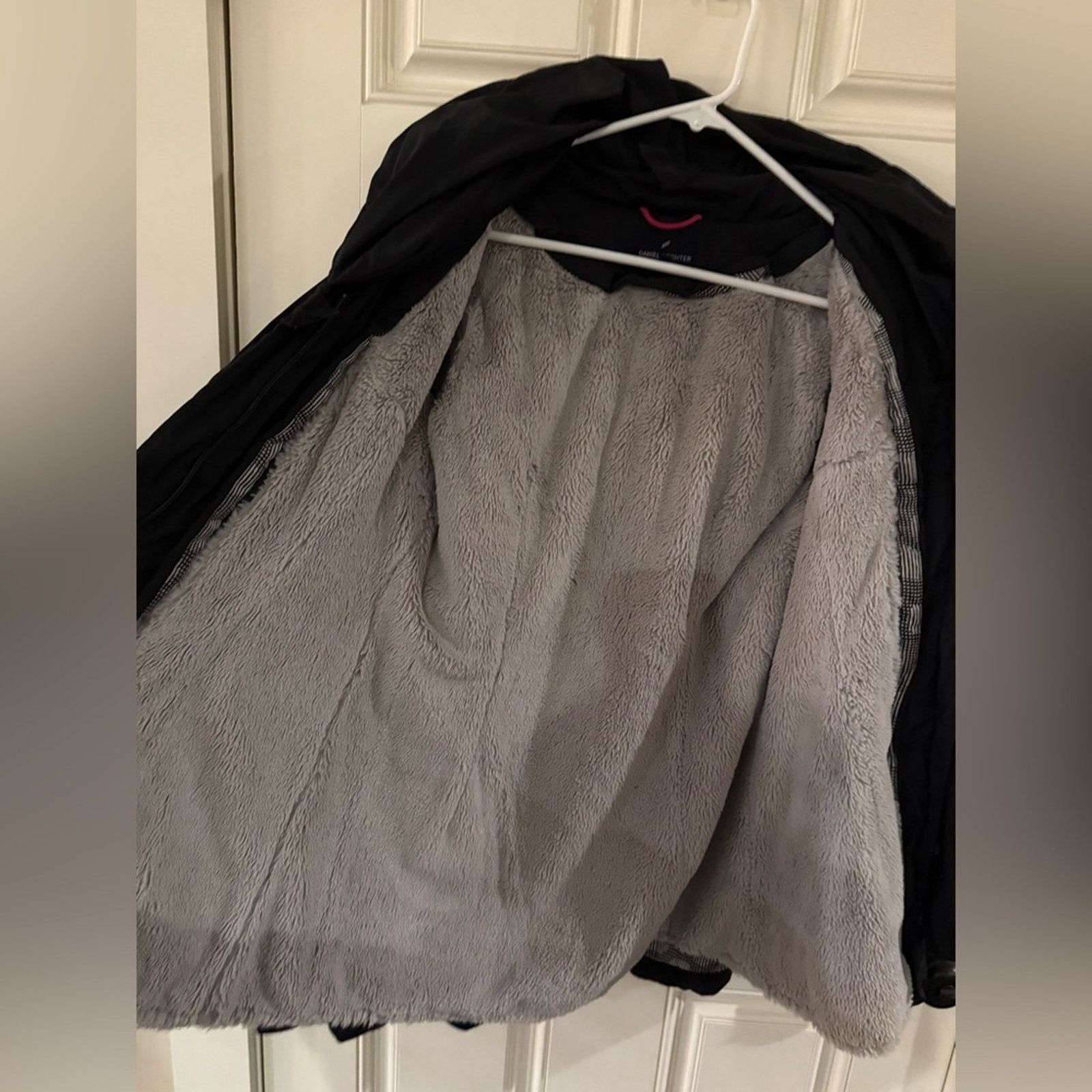 Daniel Hechter Daniel Hechter Faux Fur Hooded Parka Belt Black Size 8 Size M / US 6-8 / IT 42-44 - 4 Thumbnail