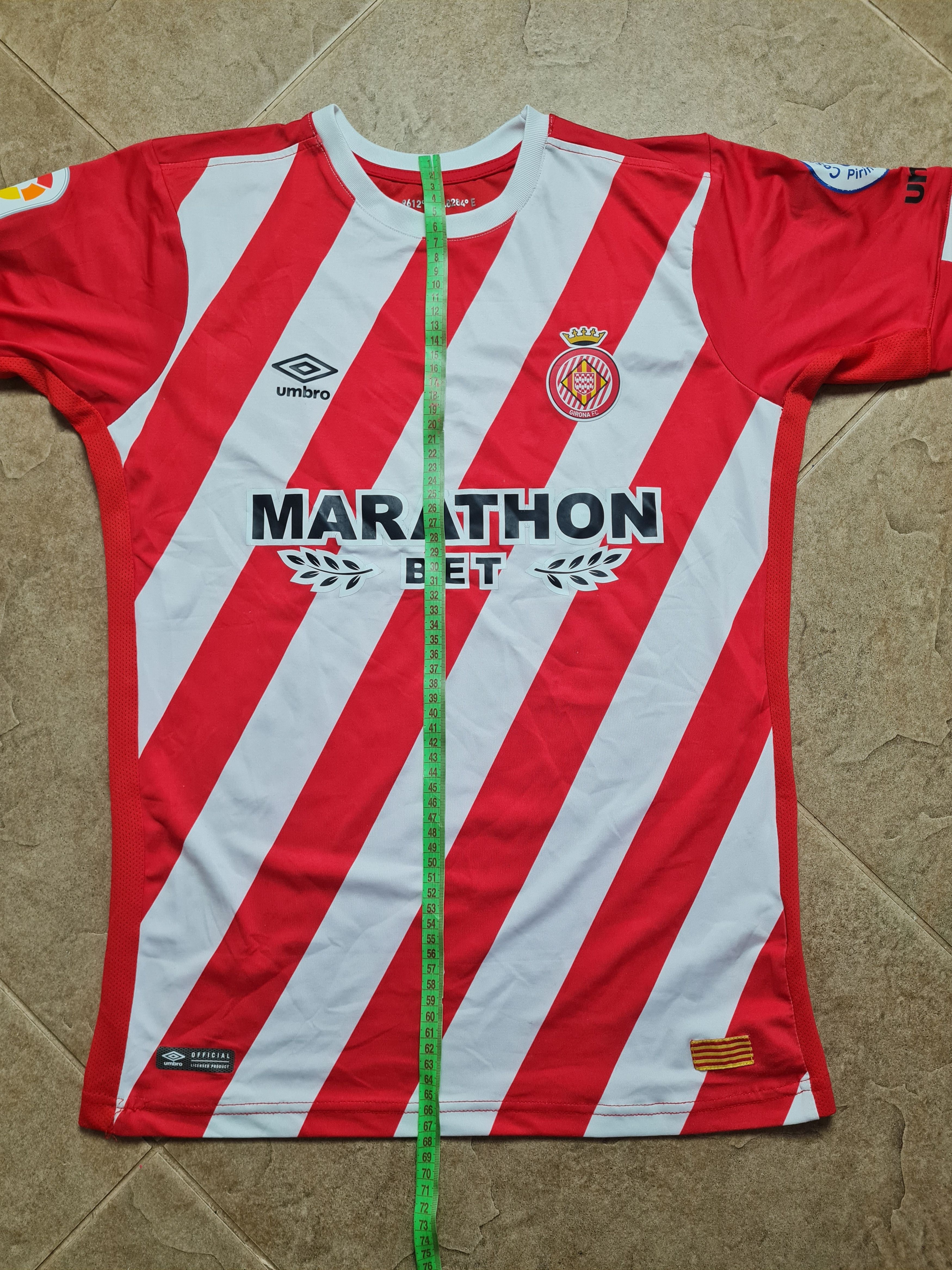 Umbro Soccer Jersey GIRONA FC Home Football Umbro Shirt 2018/2019 Size US M / EU 48-50 / 2 - 6 Thumbnail