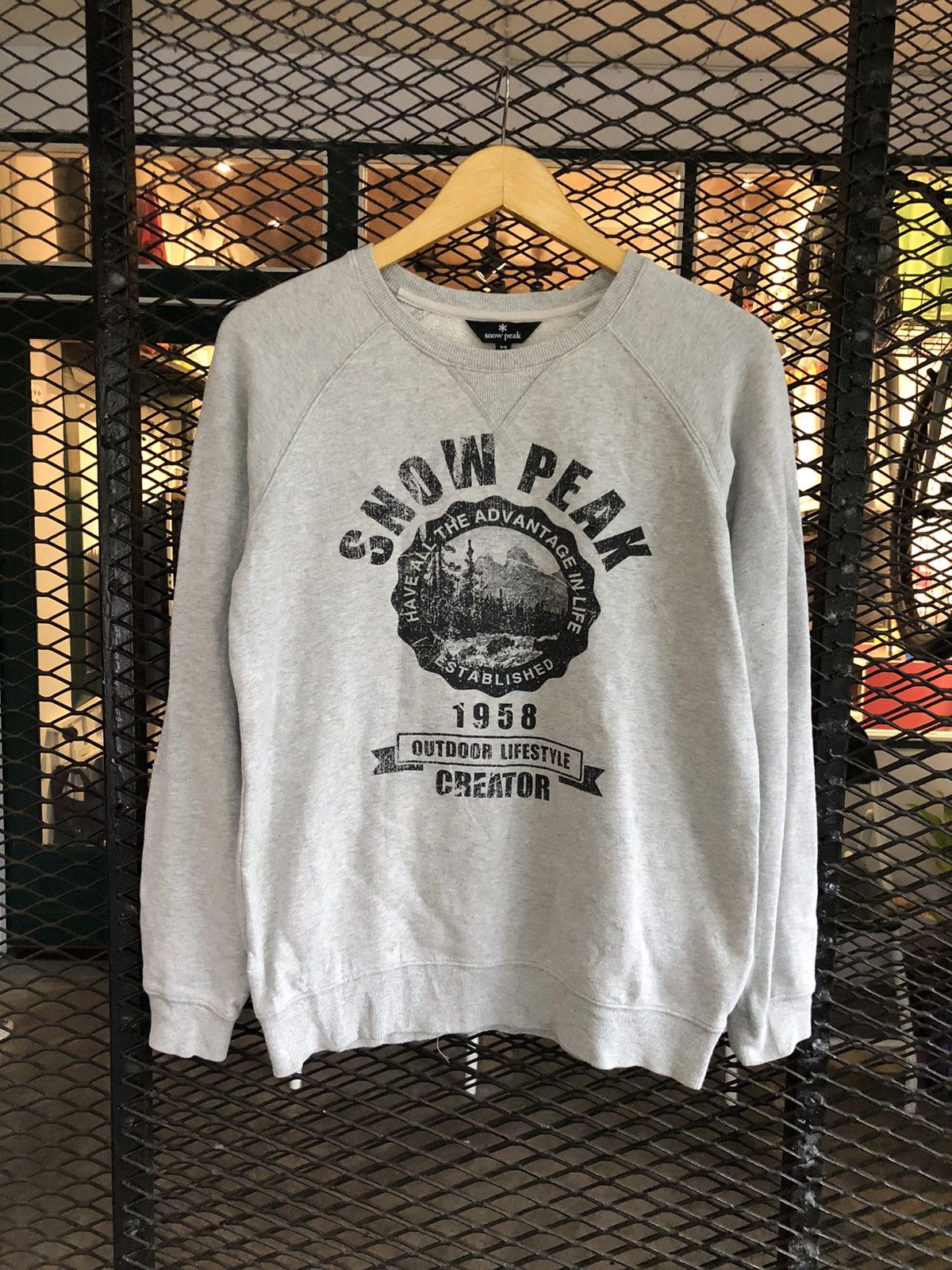 Japanese Brand × Snow Peak SNOW PEAK SWEATSHIRT Size US S / EU 44-46 / 1 - 1 Thumbnail