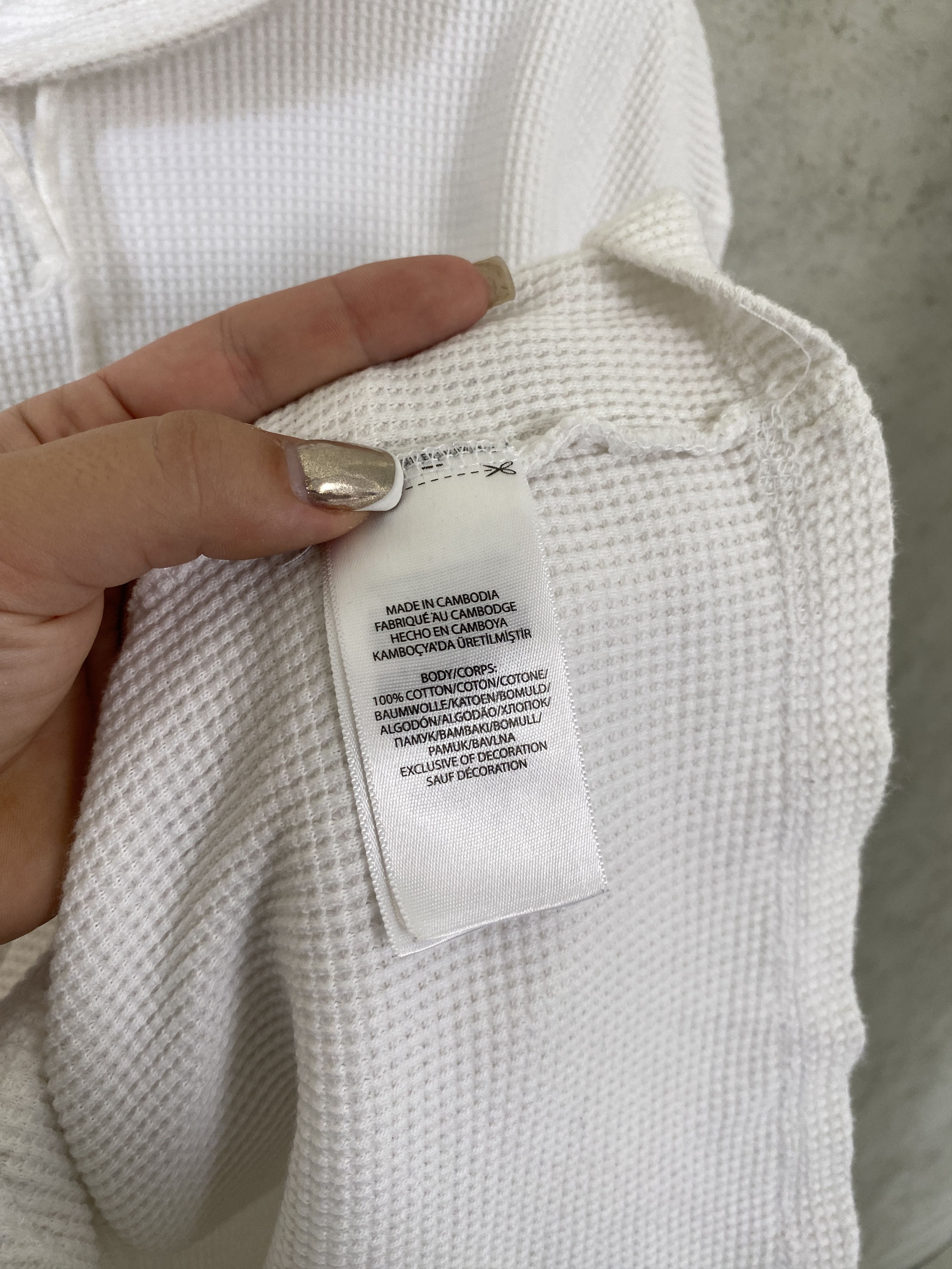 Polo Ralph Lauren Polo Ralph Lauren white waffle hoodie oldmoney casual Size US L / EU 52-54 / 3 - 4 Thumbnail