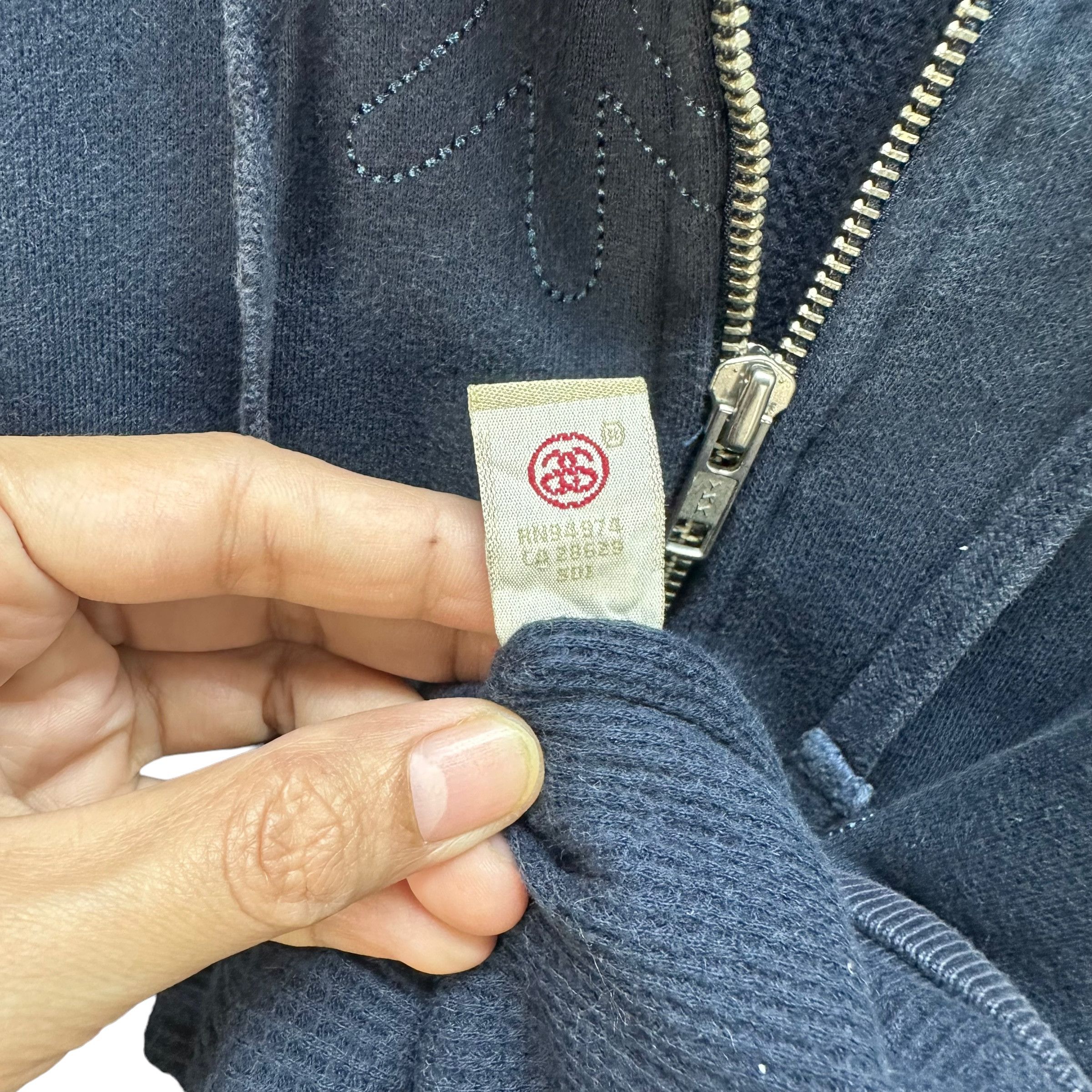Stussy STUSSY ALLOVER STITCHES LOGO ZIPPER HOODIES #8904-037 Size US S / EU 44-46 / 1 - 9 Thumbnail